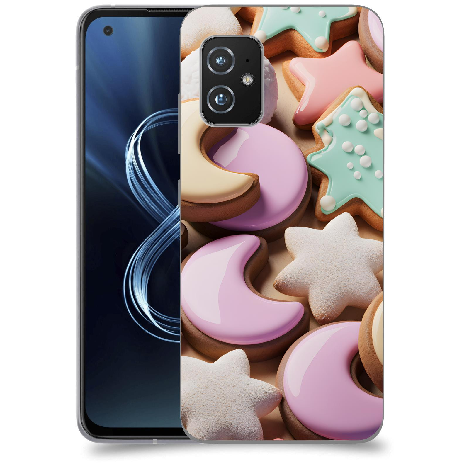 ACOVER Kryt na mobil Honor Magic5 Lite 5G - Vánoční cukroví