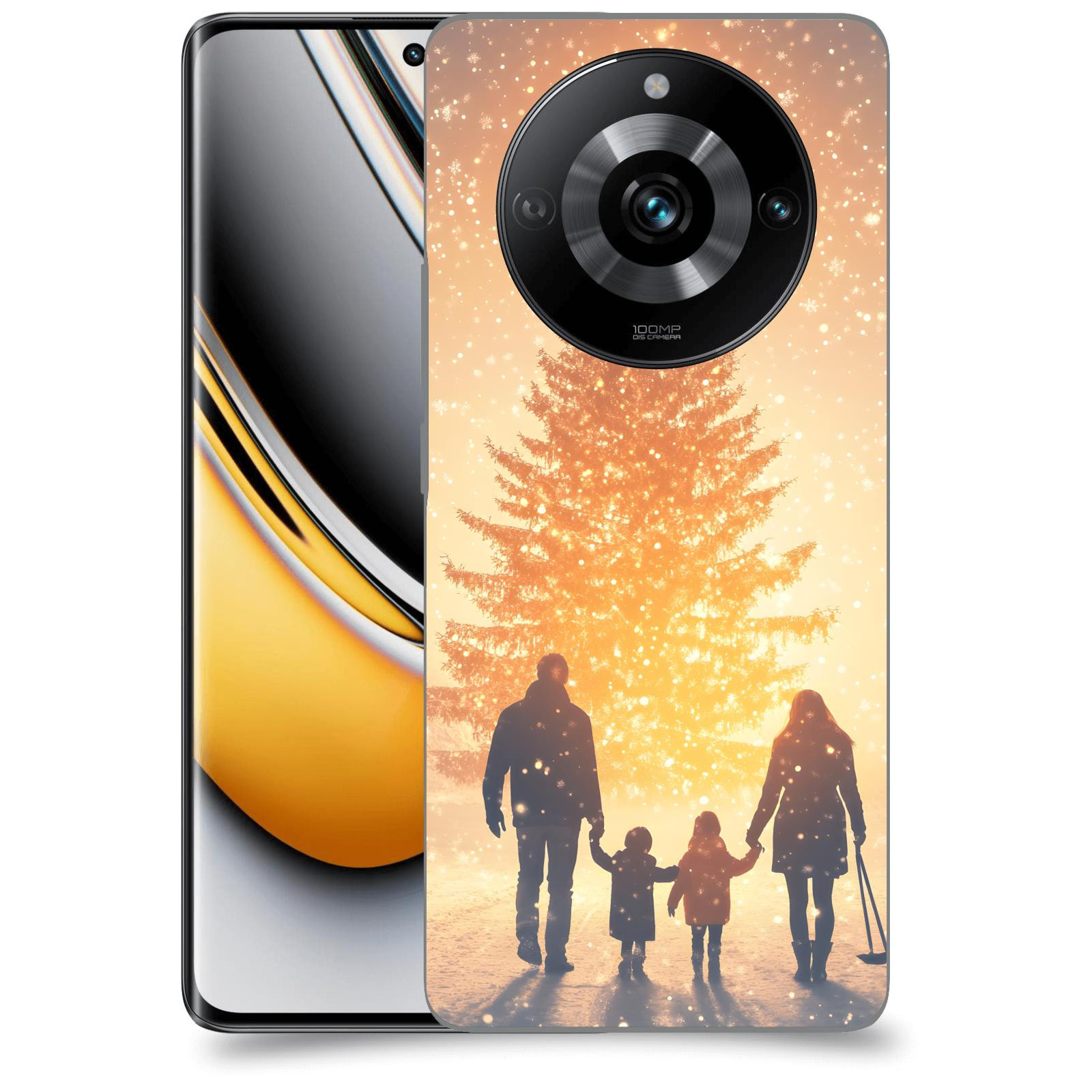 ACOVER Kryt na mobil Realme 11 Pro 5G - Family at the Christmas tree