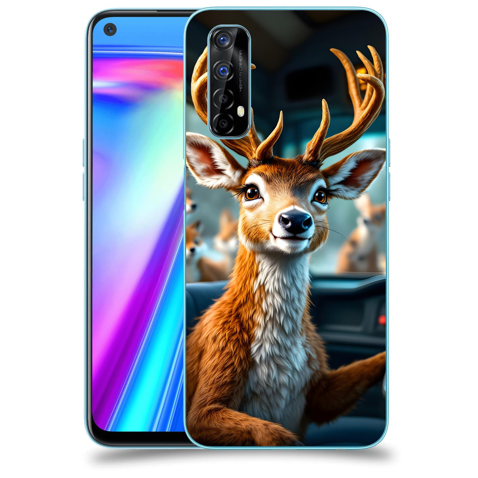 ACOVER Kryt na mobil Realme 7 - Jelen