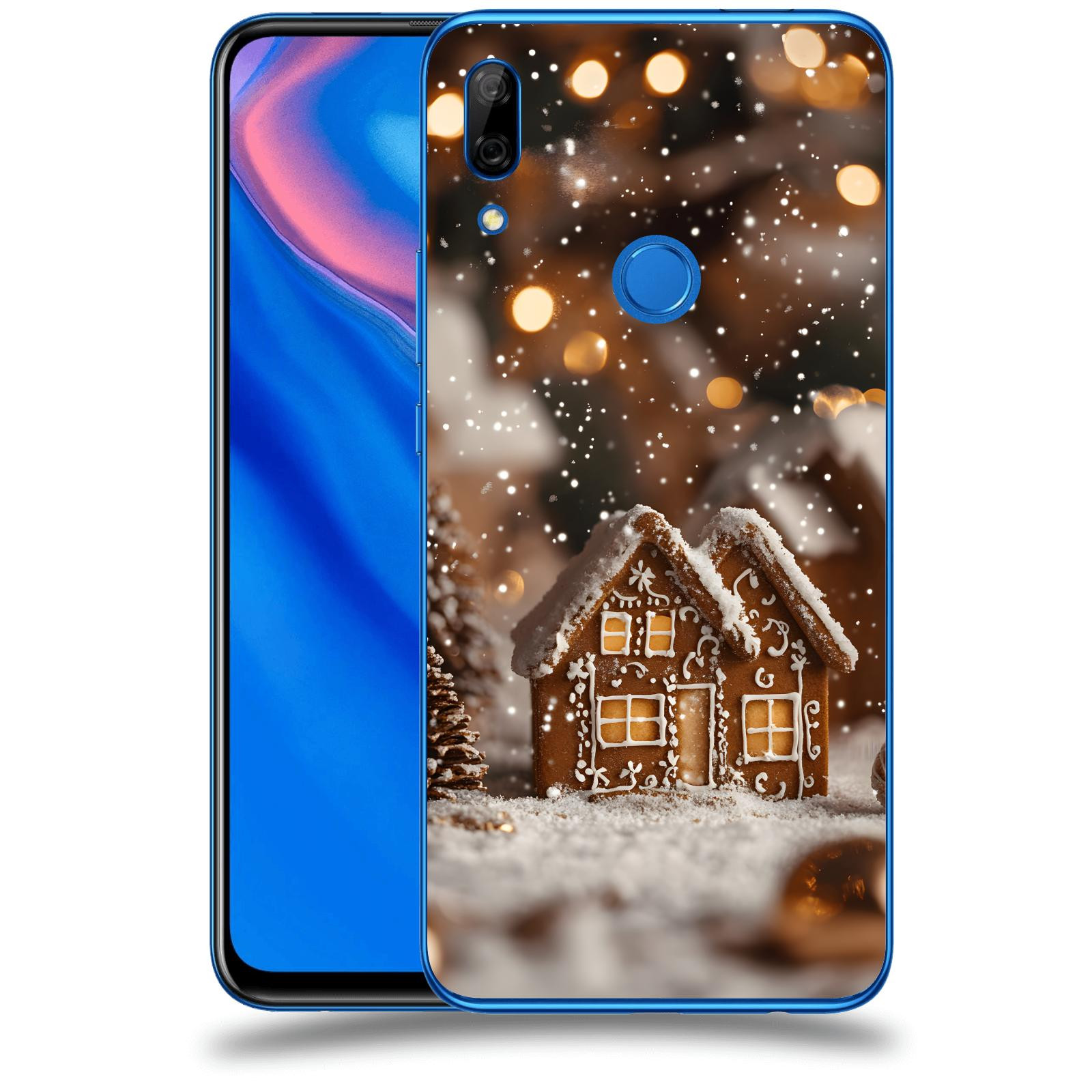 ACOVER Kryt na mobil Huawei P Smart Z - Perníková chaloupka