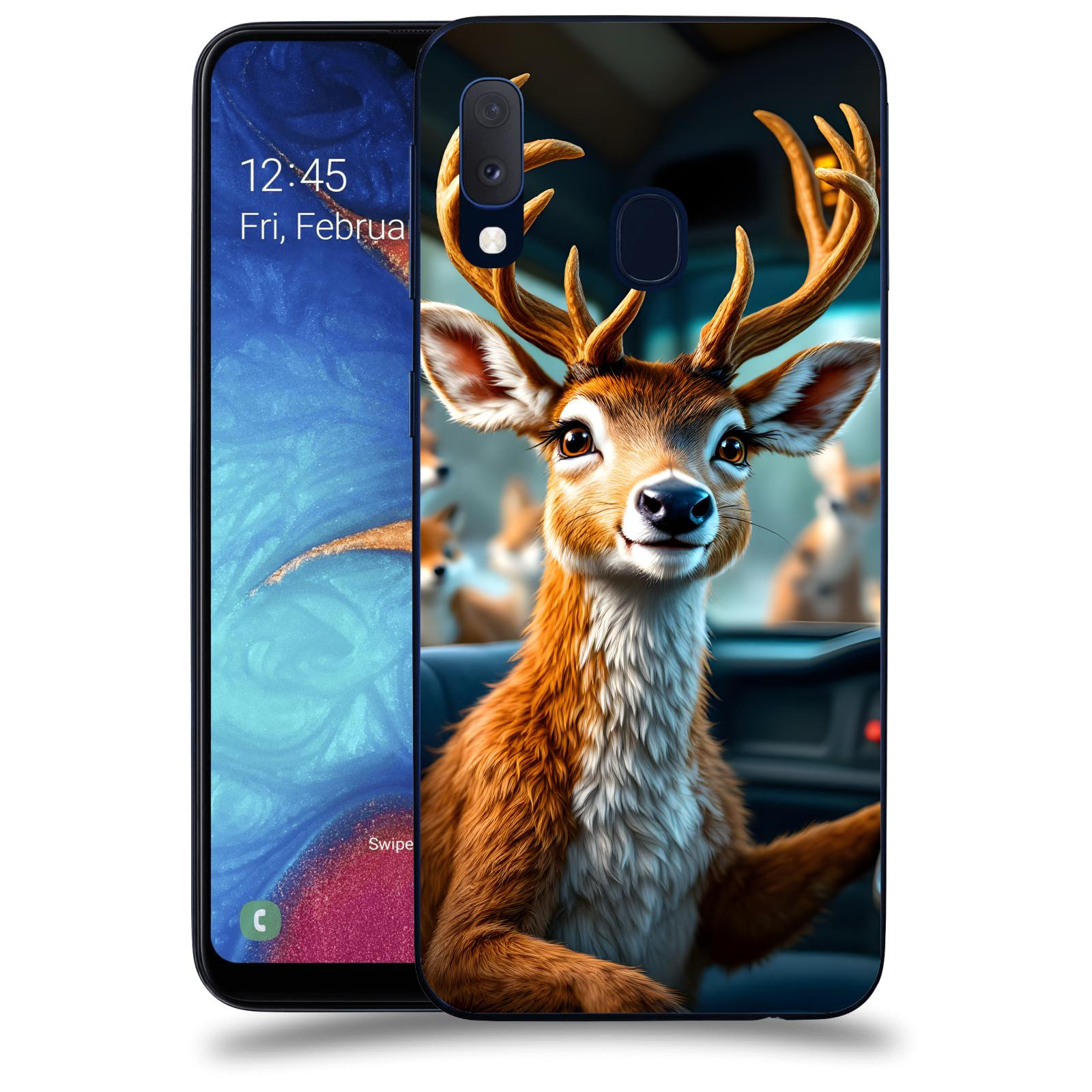 ACOVER Kryt na mobil Samsung Galaxy A20e A202F - Jelen