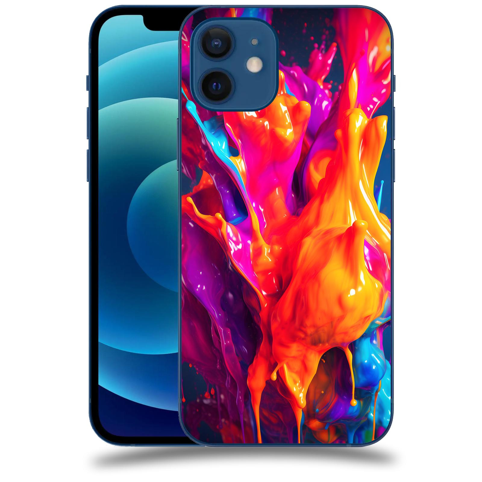 ACOVER Kryt na mobil Apple iPhone 12 - Beautiful Liquid I