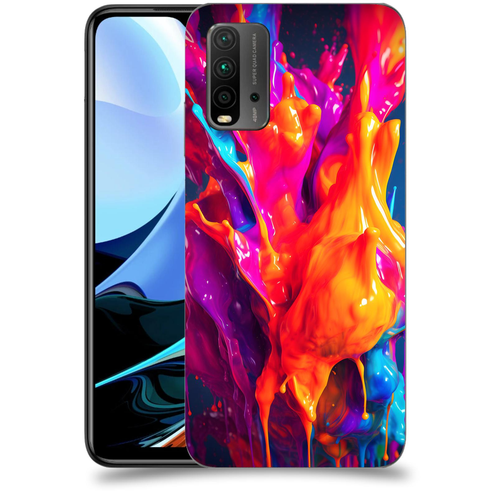 ACOVER Kryt na mobil Xiaomi Redmi 9T - Beautiful Liquid I