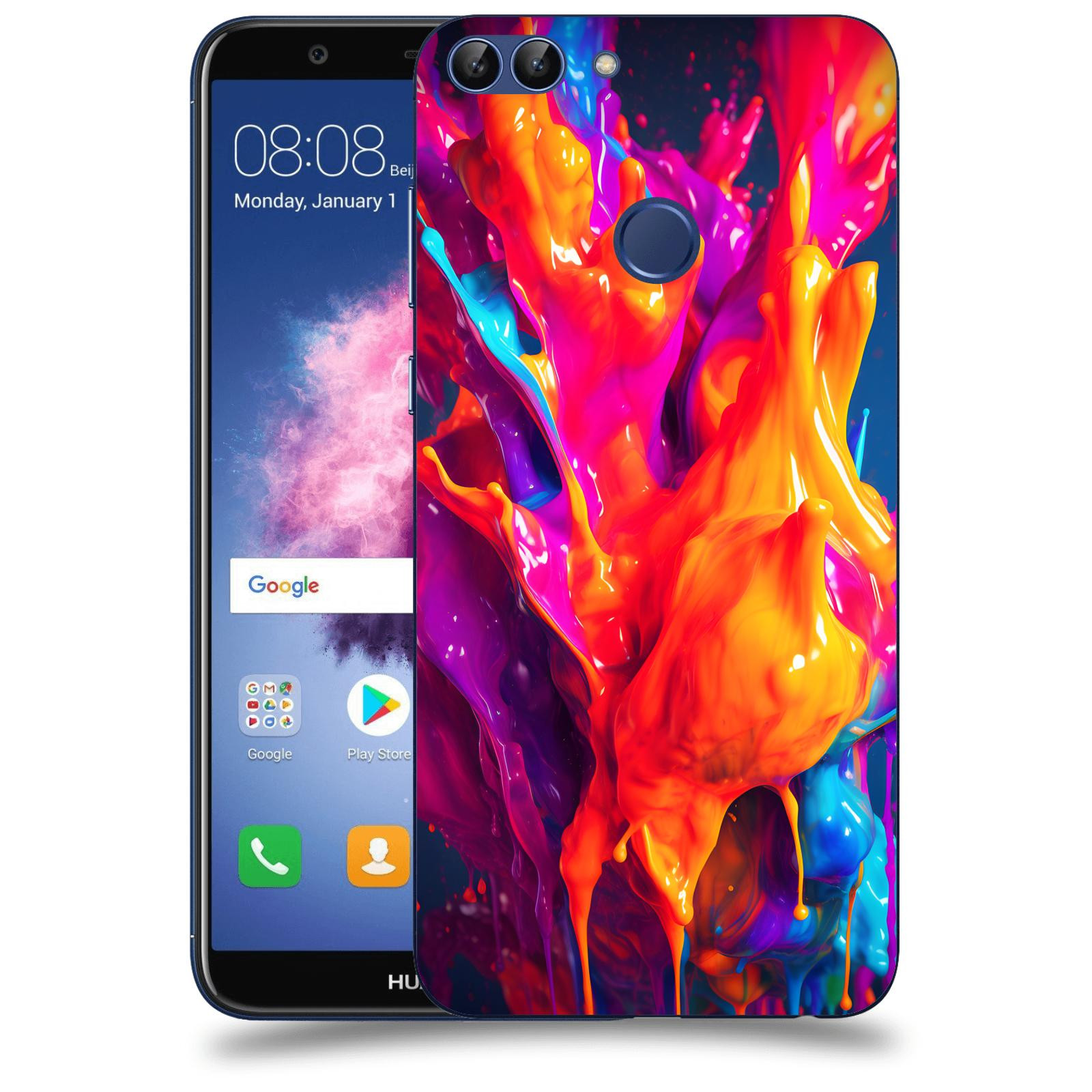 ACOVER Kryt na mobil Huawei P Smart - Beautiful Liquid I