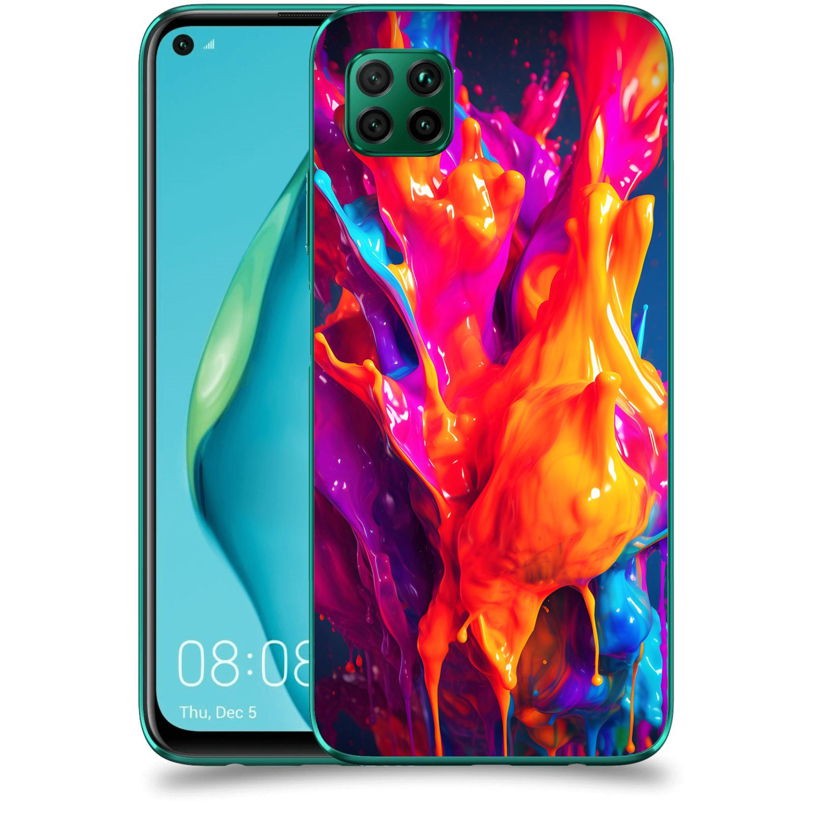 ACOVER Kryt na mobil Huawei P40 Lite - Beautiful Liquid I