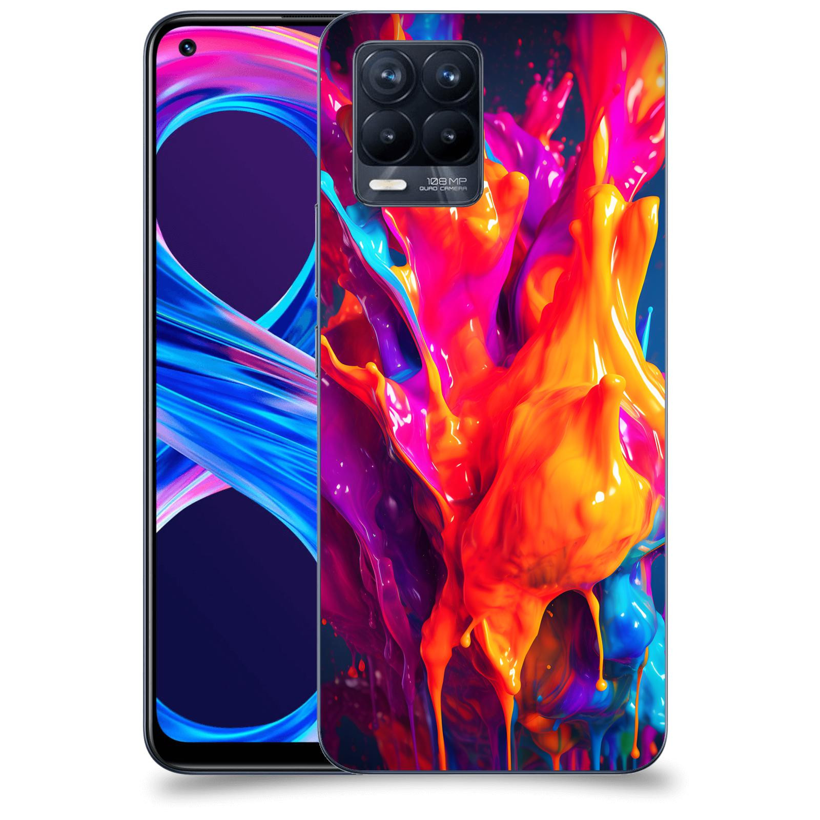 ACOVER Kryt na mobil Realme 8 Pro - Beautiful Liquid I