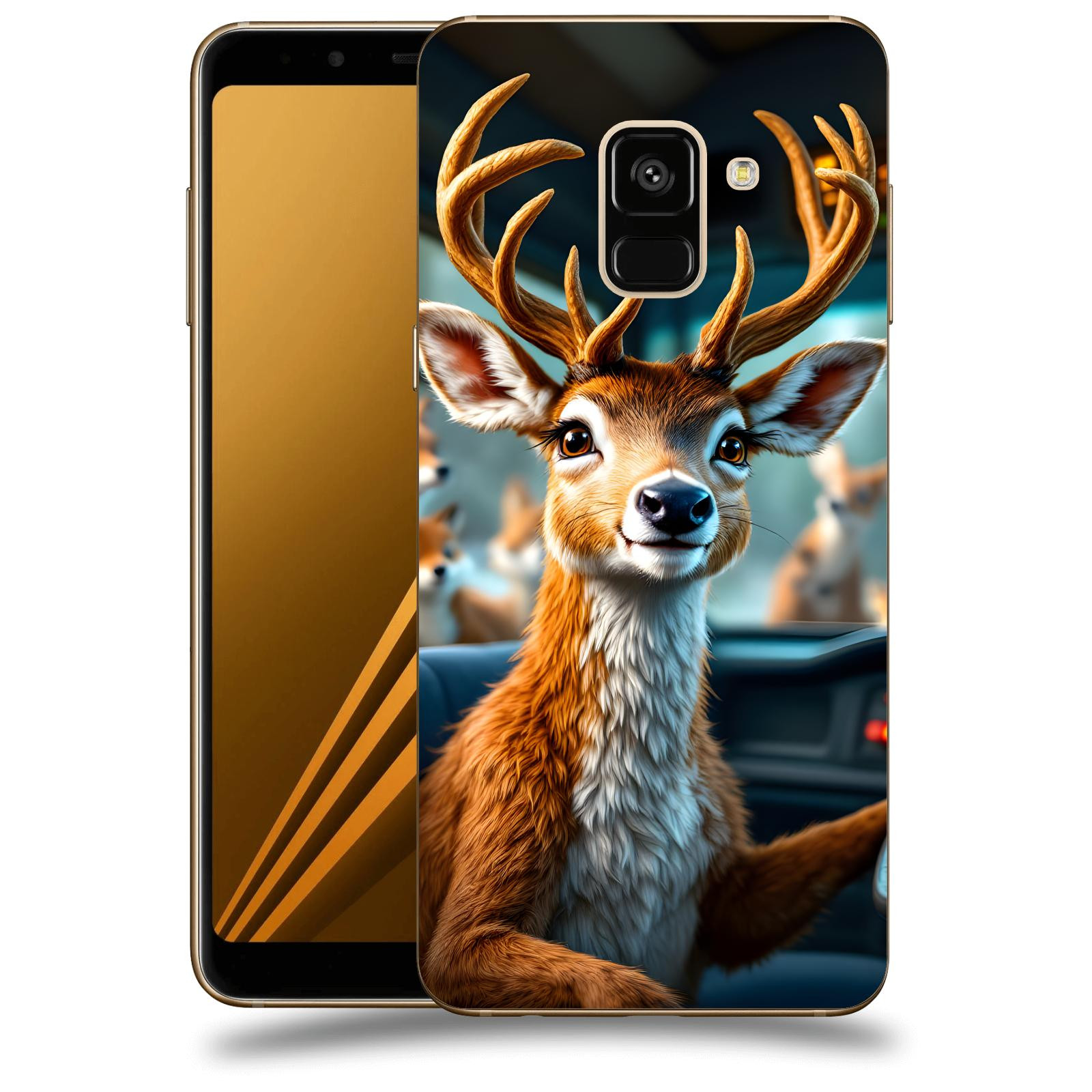 ACOVER Kryt na mobil Samsung Galaxy A8 2018 A530F - Jelen
