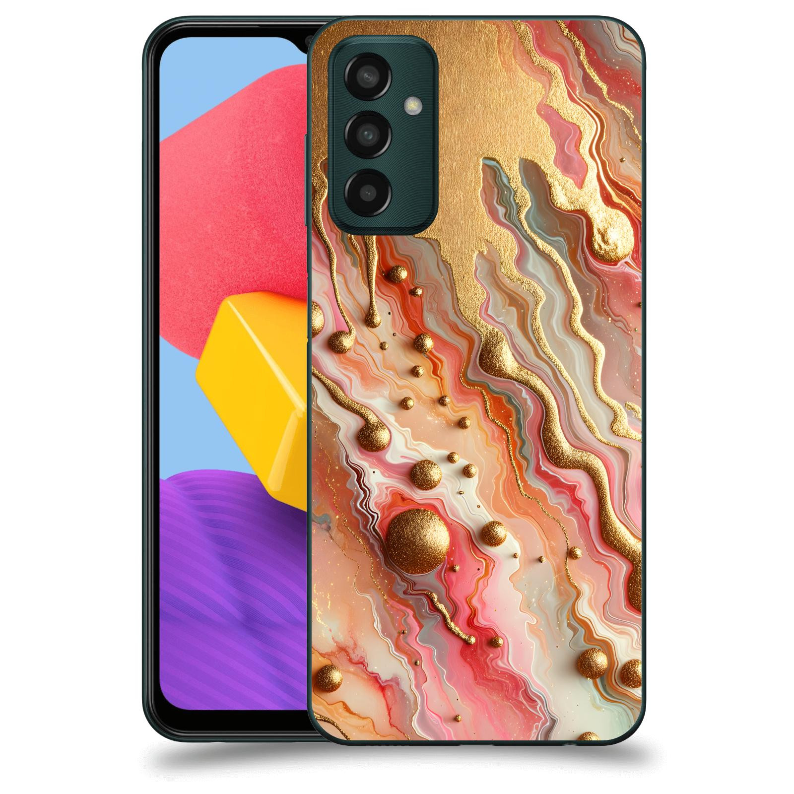 ACOVER Kryt na mobil Samsung Galaxy M13 M135F - Liquid Gold