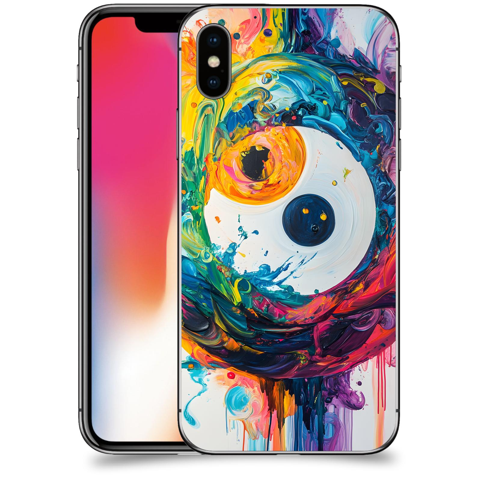 ACOVER Kryt na mobil Apple iPhone X/XS - Jin Jang