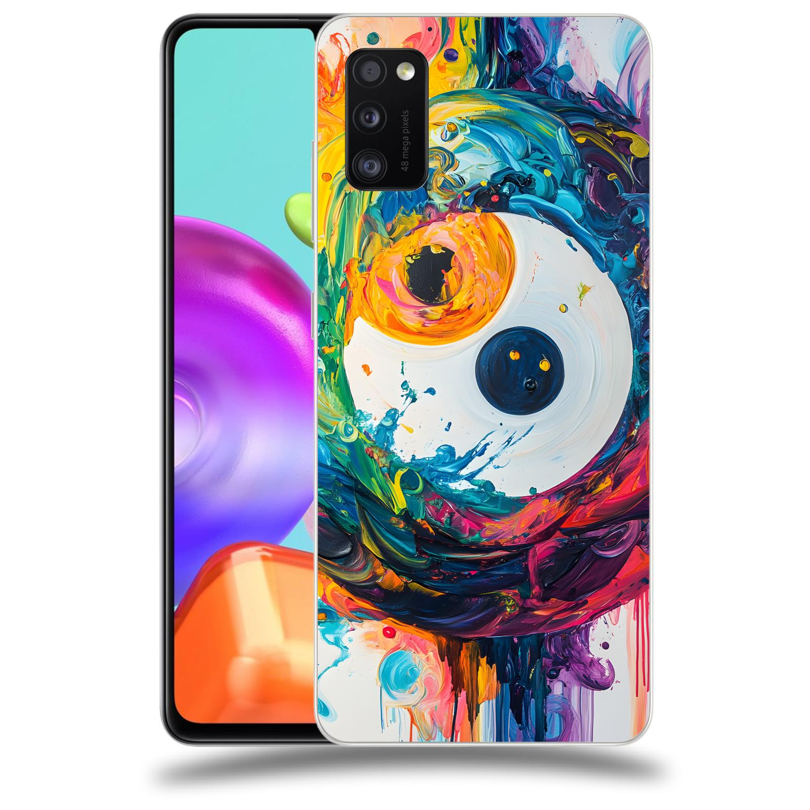ACOVER Kryt na mobil Samsung Galaxy A41 A415F - Jin Jang