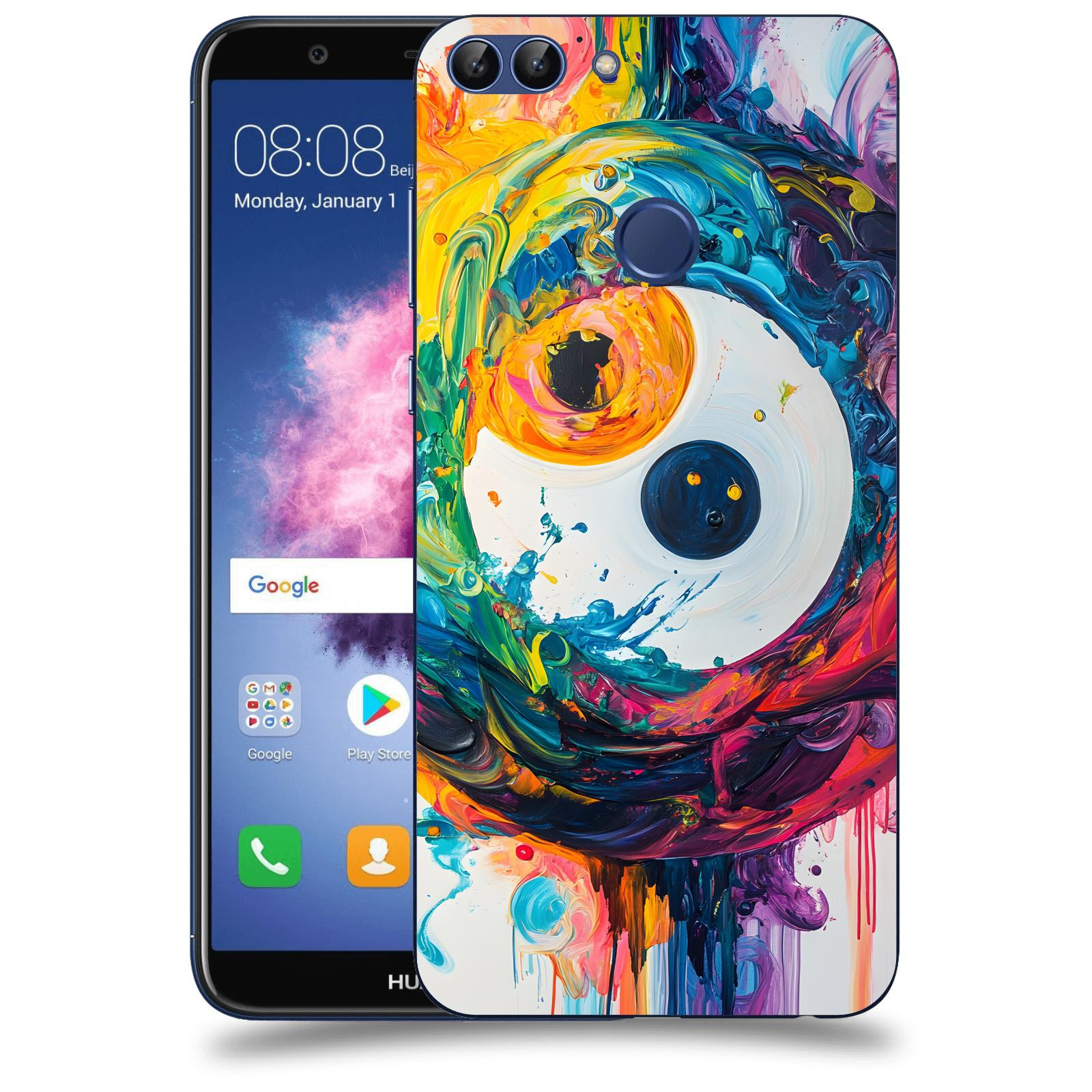 ACOVER Kryt na mobil Huawei P Smart - Jin Jang