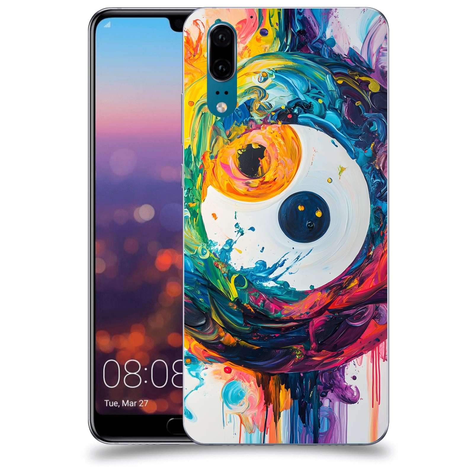 ACOVER Kryt na mobil Huawei P20 - Jin Jang