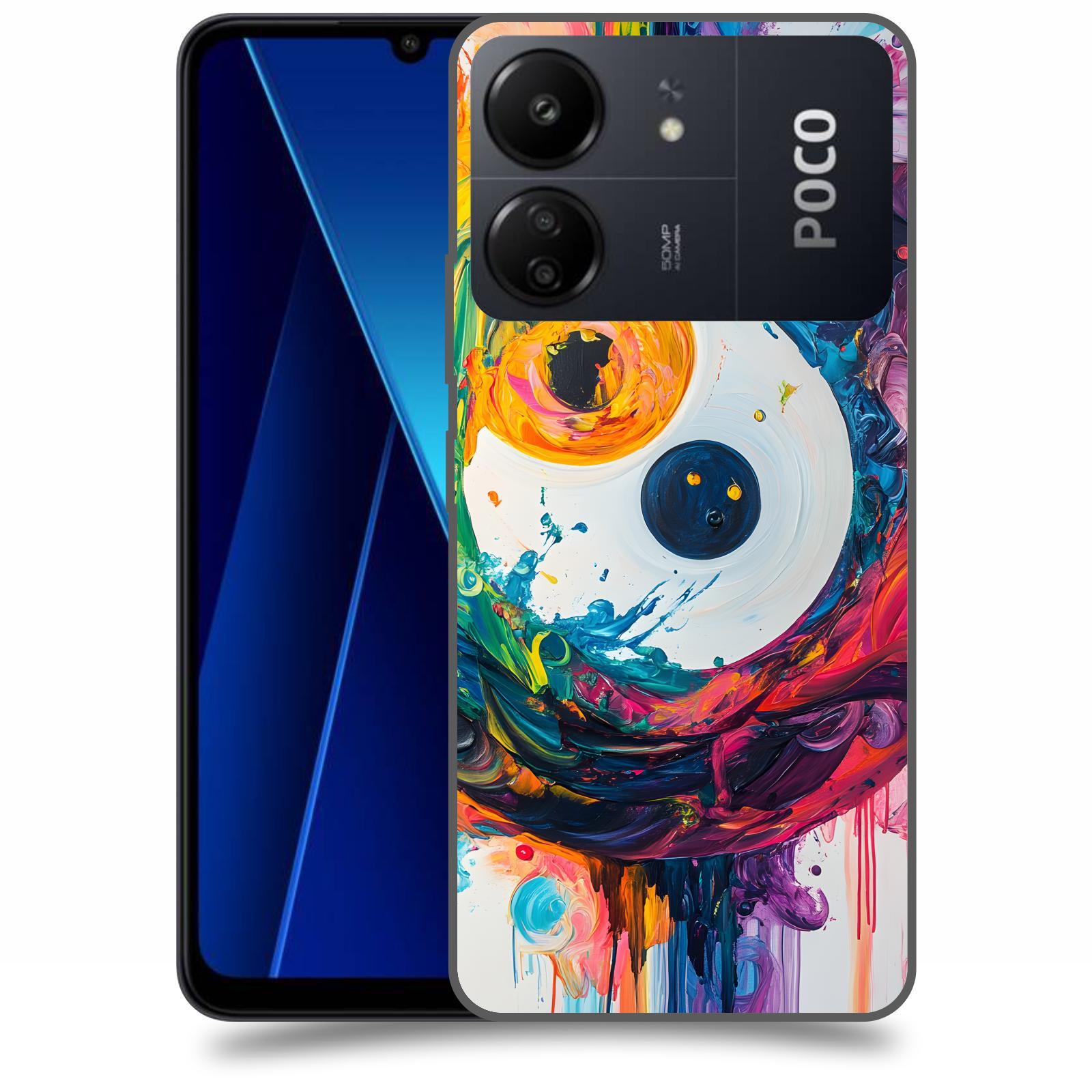 ACOVER Kryt na mobil Poco C65 - Jin Jang