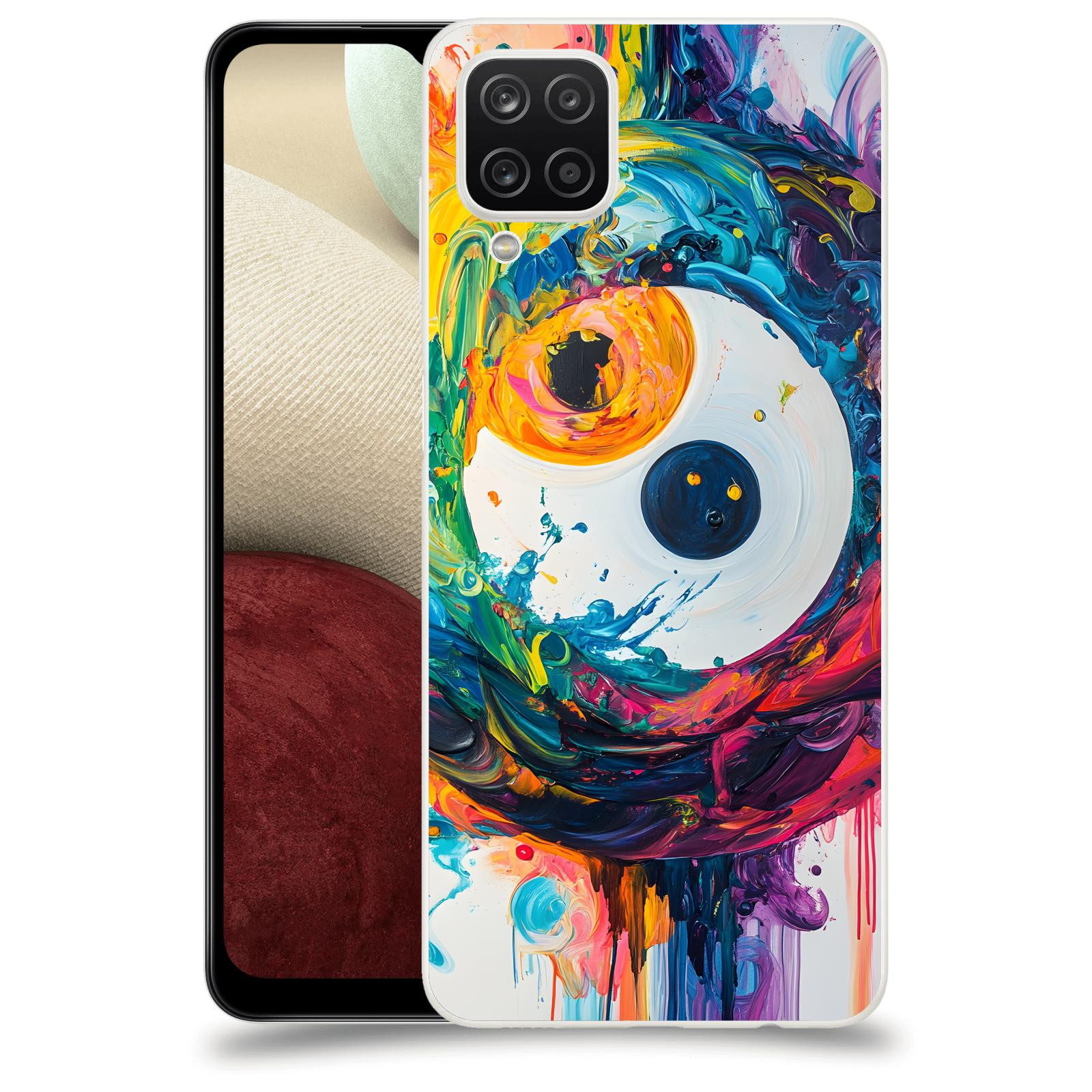 ACOVER Kryt na mobil Samsung Galaxy A12 A125F - Jin Jang