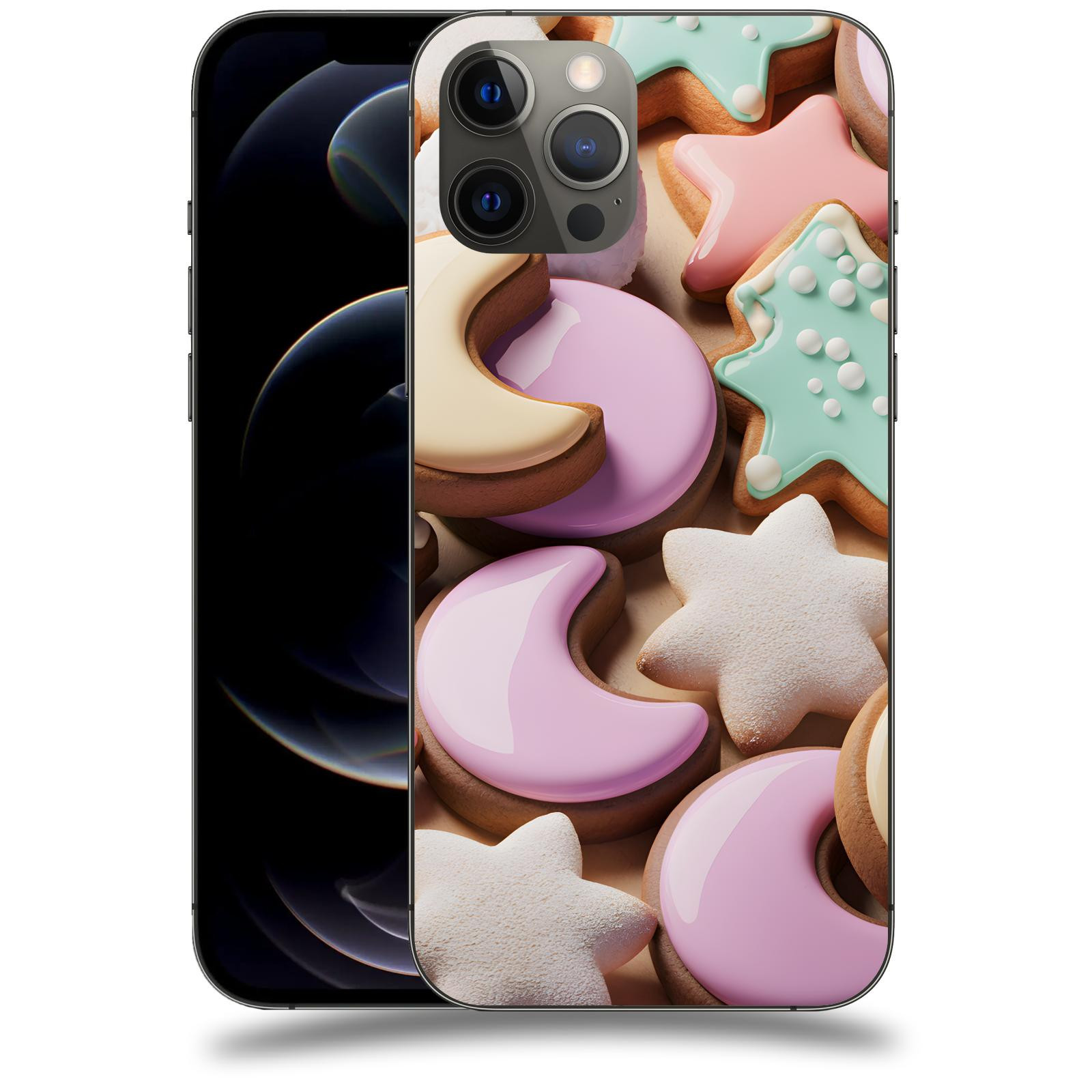 ACOVER Kryt na mobil Apple iPhone 12 Pro Max - Vánoční cukroví