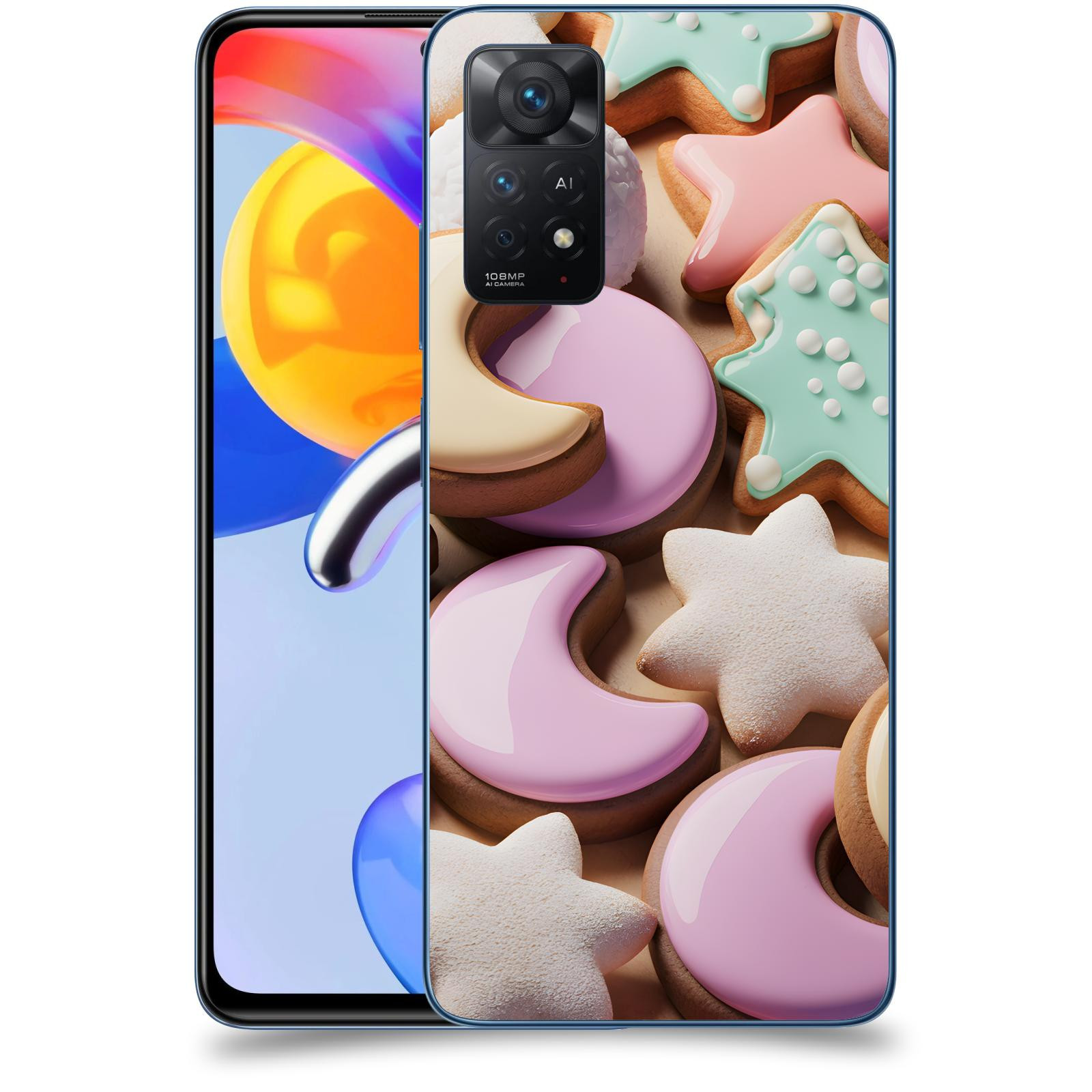 ACOVER Kryt na mobil Xiaomi Redmi Note 11 Pro 5G - Vánoční cukroví