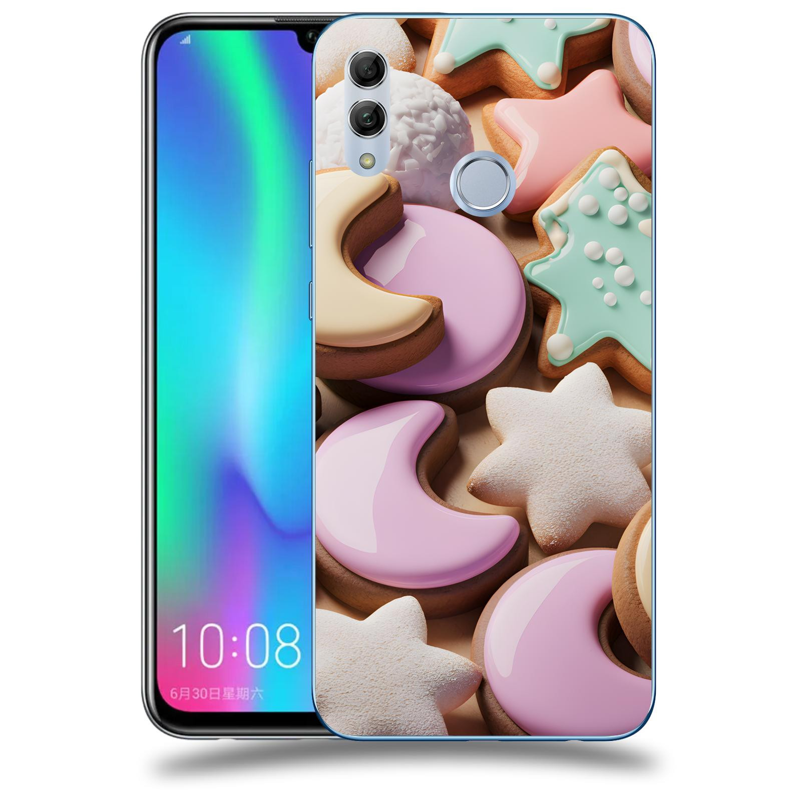 ACOVER Kryt na mobil Honor 10 Lite - Vánoční cukroví