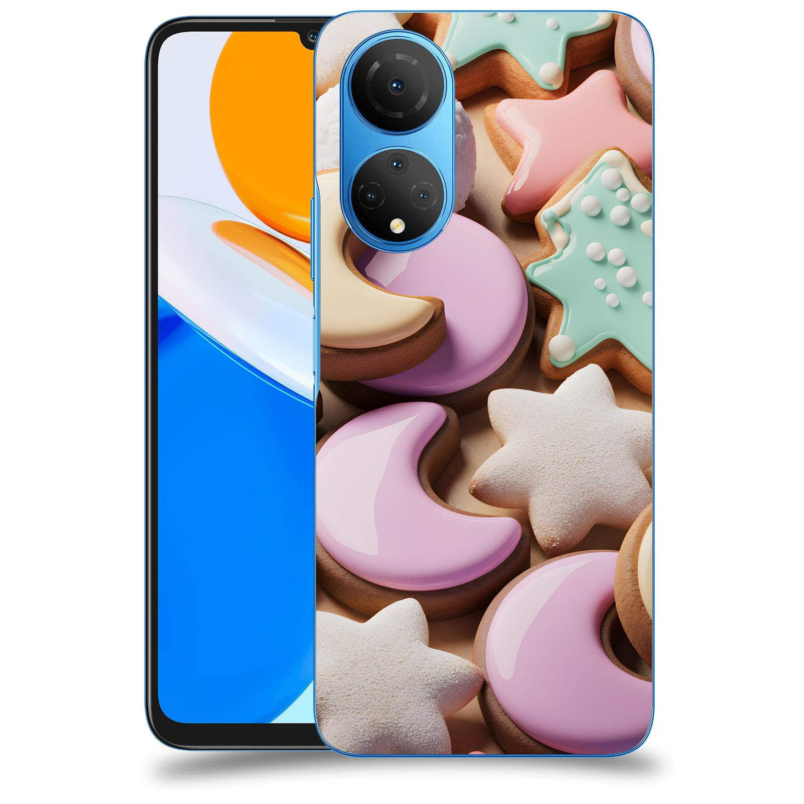 ACOVER Kryt na mobil Honor X7 - Vánoční cukroví