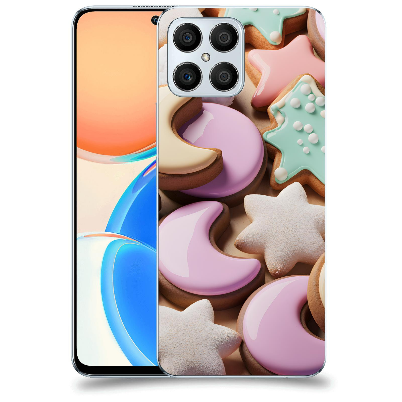 ACOVER Kryt na mobil Honor X8 5G - Vánoční cukroví