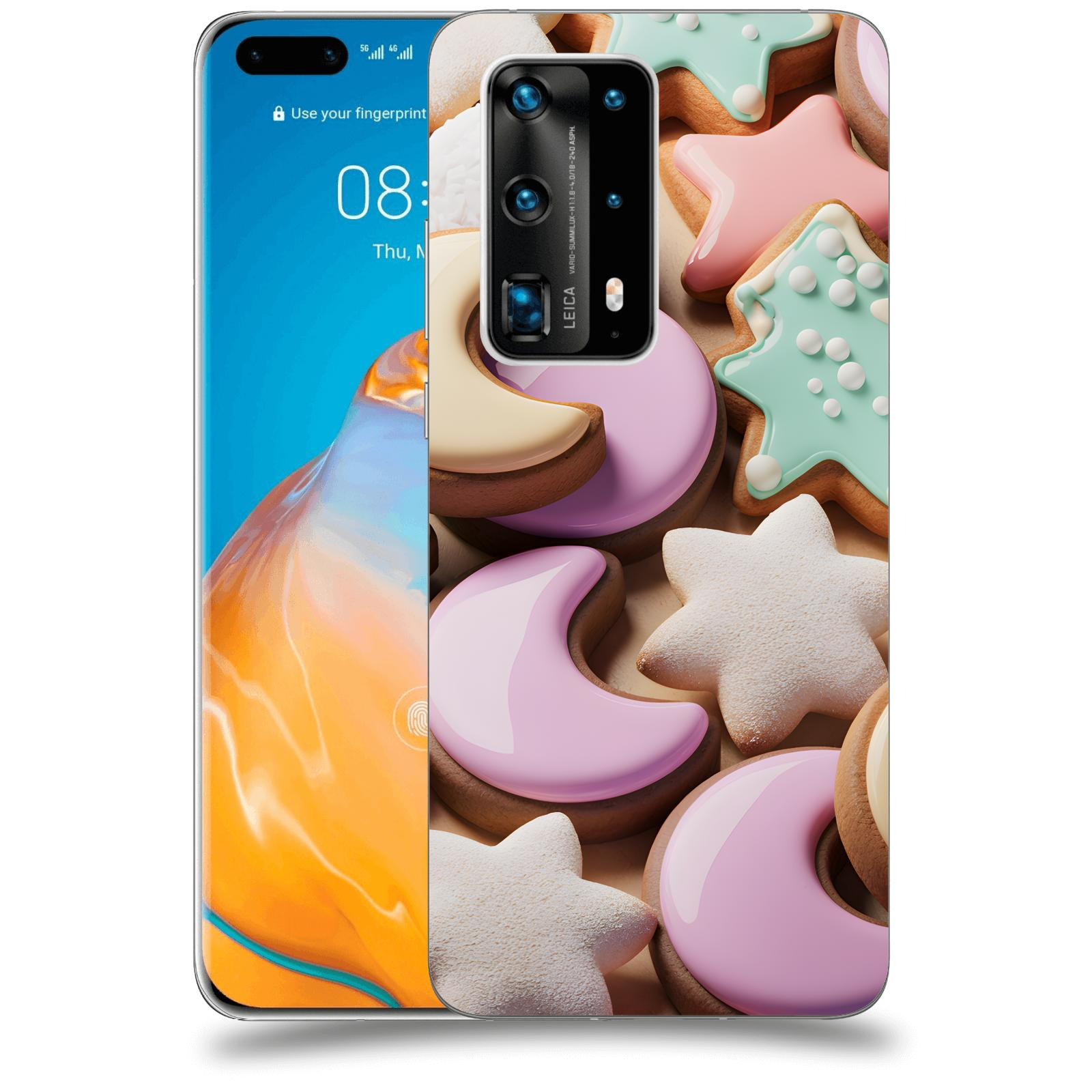 ACOVER Kryt na mobil Huawei P40 Pro - Vánoční cukroví