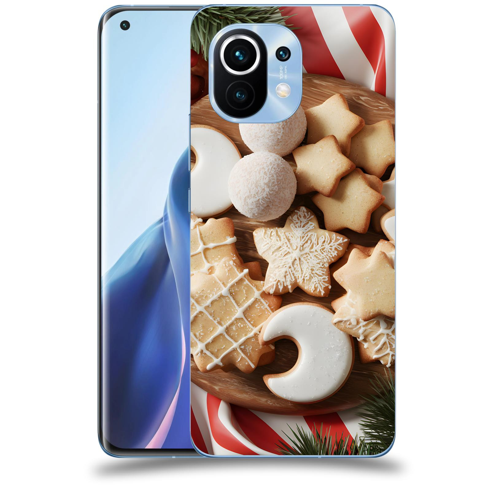 ACOVER Kryt na mobil Xiaomi Mi 11 - Vánoční cukroví 2