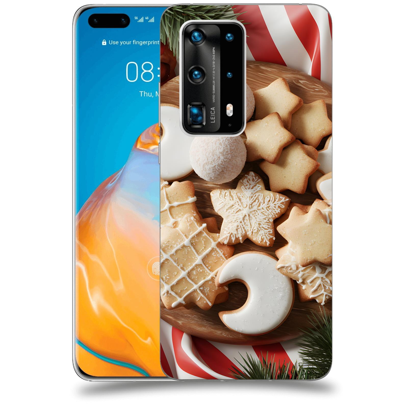 ACOVER Kryt na mobil Huawei P40 Pro - Vánoční cukroví 2
