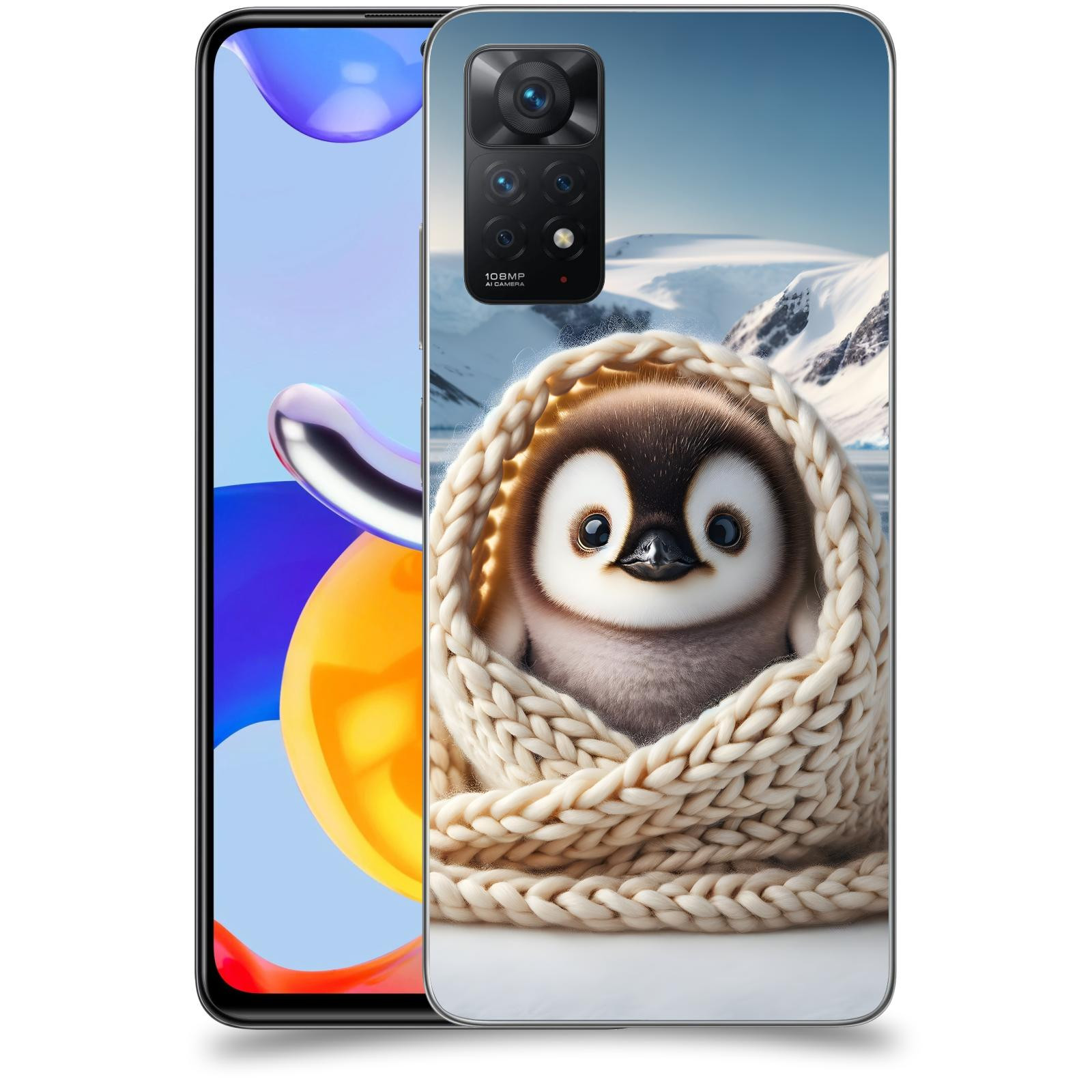ACOVER Kryt na mobil Xiaomi Redmi Note 11 Pro - Tučňák