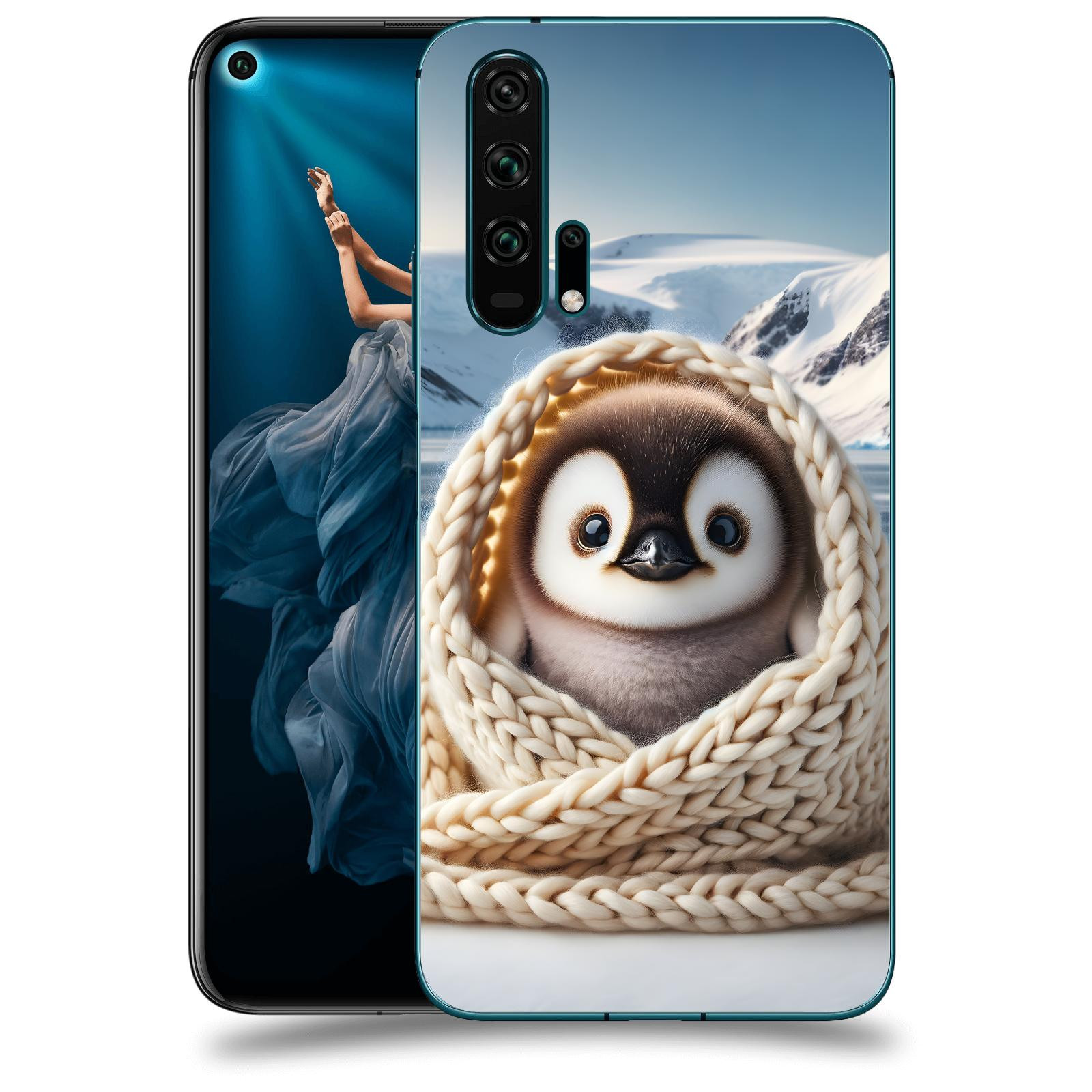 ACOVER Kryt na mobil Honor 20 Pro - Tučňák