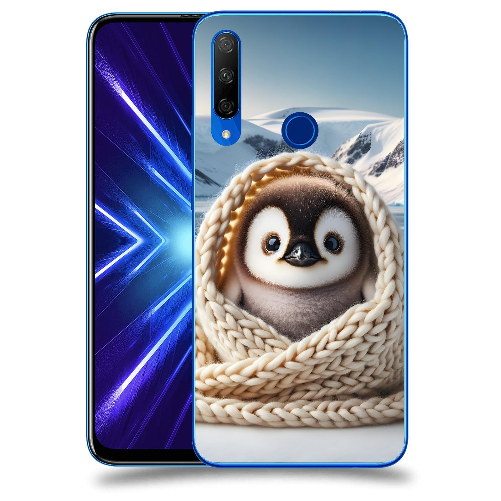 ACOVER Kryt na mobil Honor 9X - Tučňák