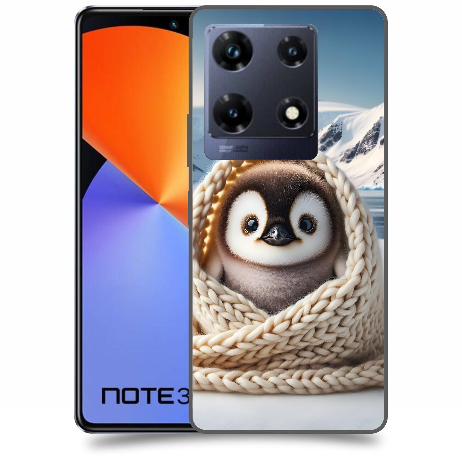 ACOVER Kryt na mobil Infinix Note 30 PRO - Tučňák
