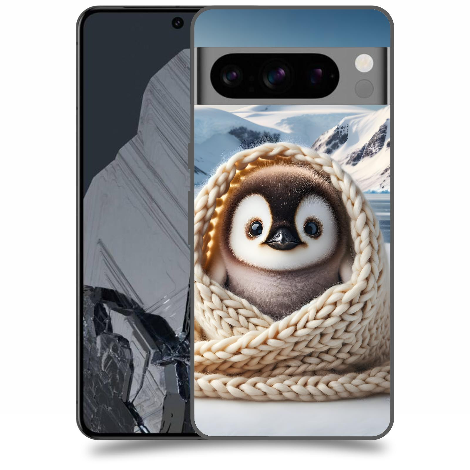 ACOVER Kryt na mobil Google Pixel 8 Pro - Tučňák