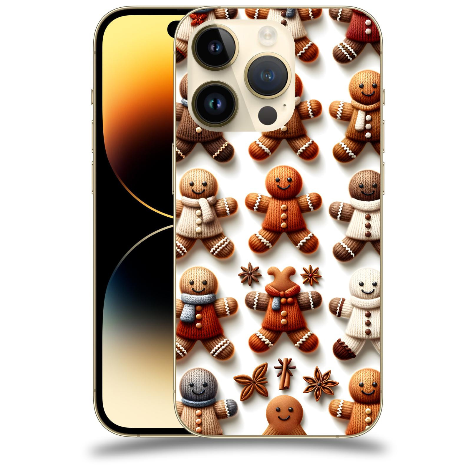 ACOVER Kryt na mobil Apple iPhone 14 Pro - Perníčky 2