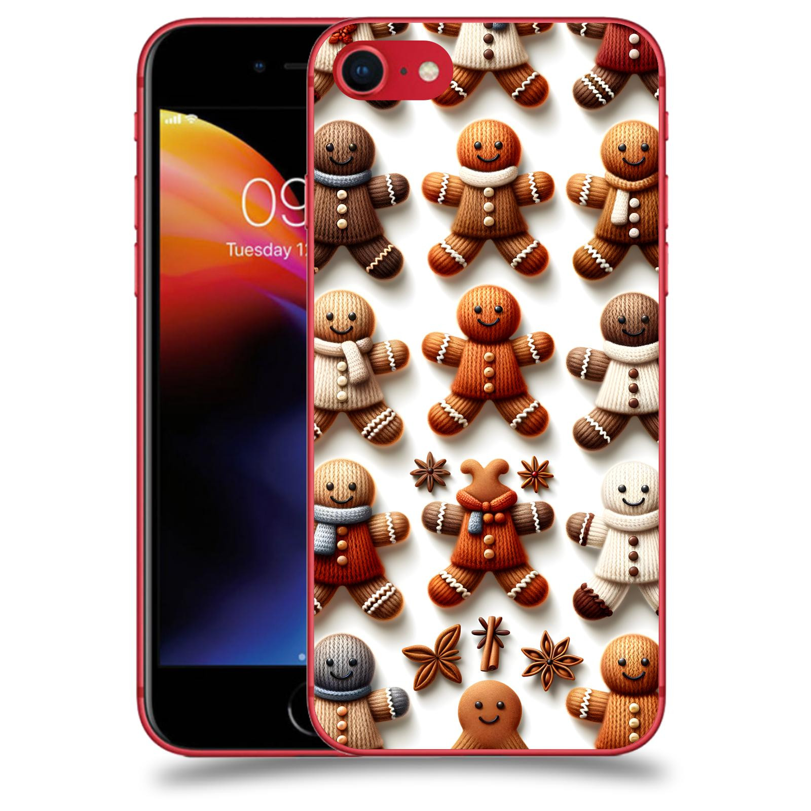 ACOVER Kryt na mobil Apple iPhone 8 - Perníčky 2