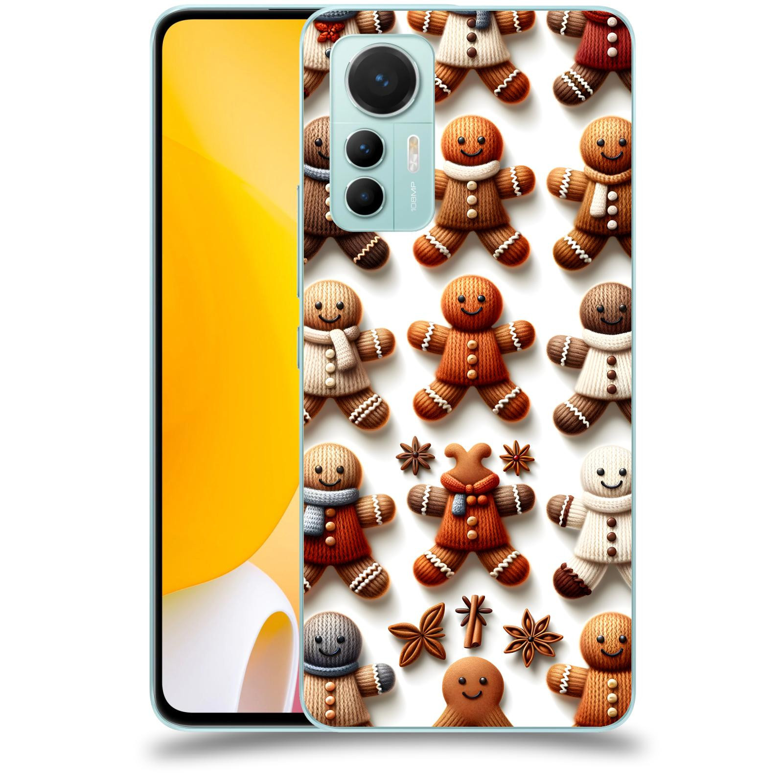 ACOVER Kryt na mobil Xiaomi 12 Lite - Perníčky 2