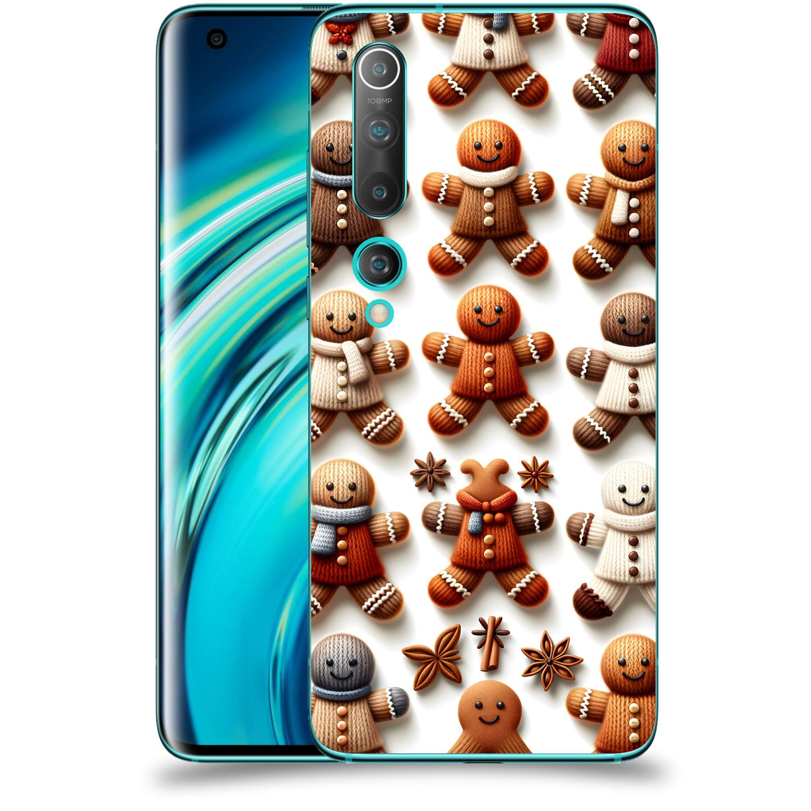 ACOVER Kryt na mobil Xiaomi Mi 10 - Perníčky 2
