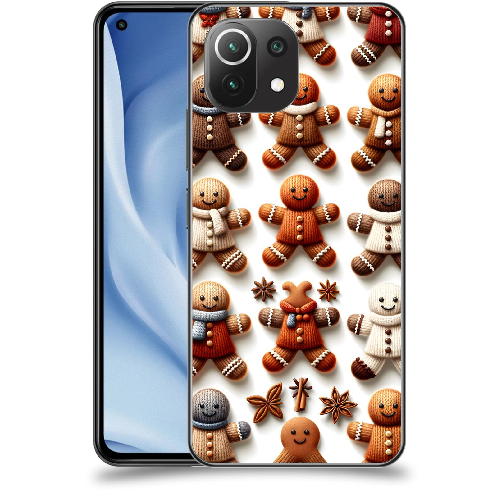 ACOVER Kryt na mobil Xiaomi Mi 11 Lite - Perníčky 2