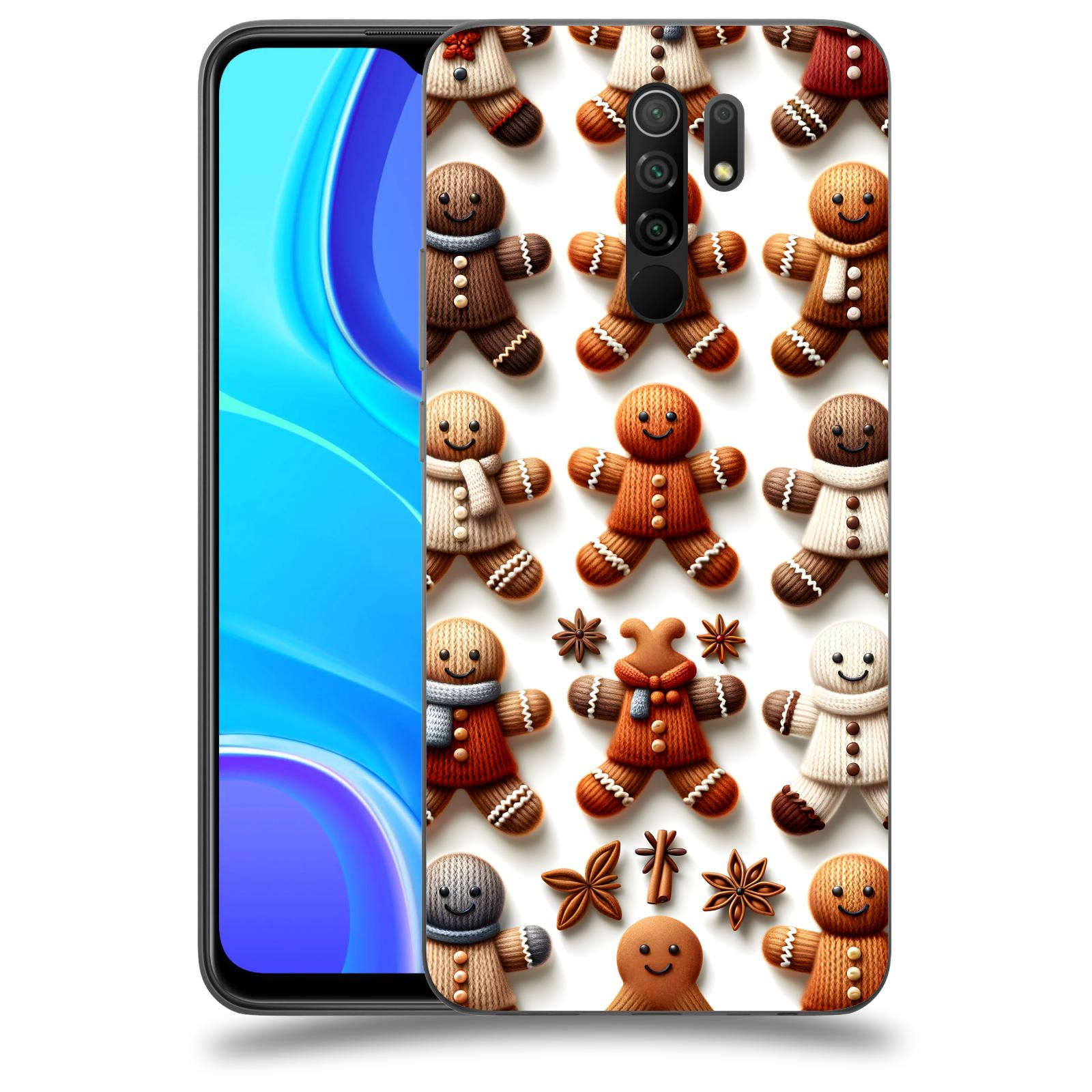 ACOVER Kryt na mobil Xiaomi Redmi 9 - Perníčky 2
