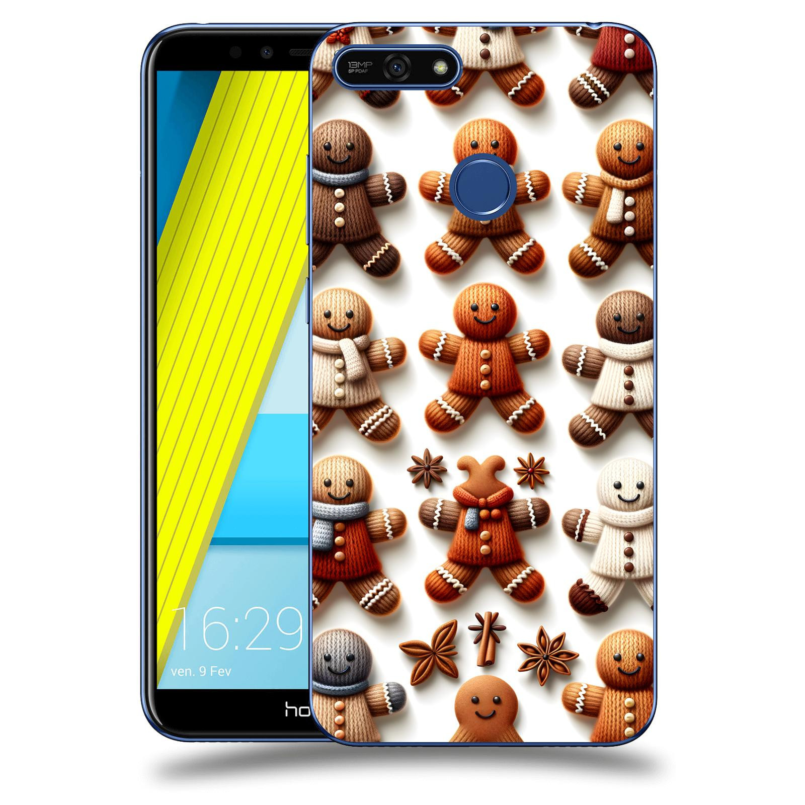 ACOVER Kryt na mobil Honor 7A - Perníčky 2