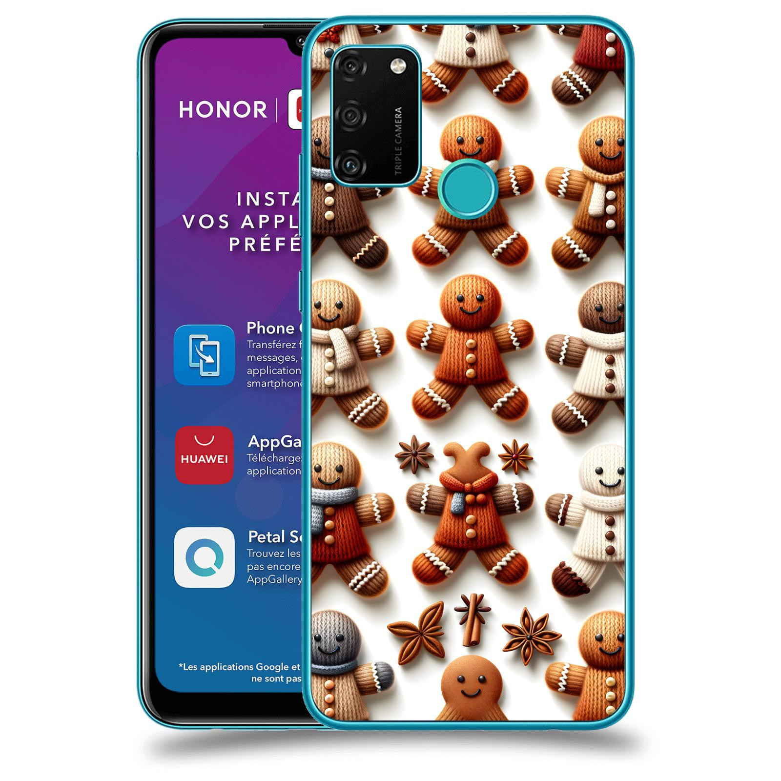 ACOVER Kryt na mobil Honor 9A - Perníčky 2