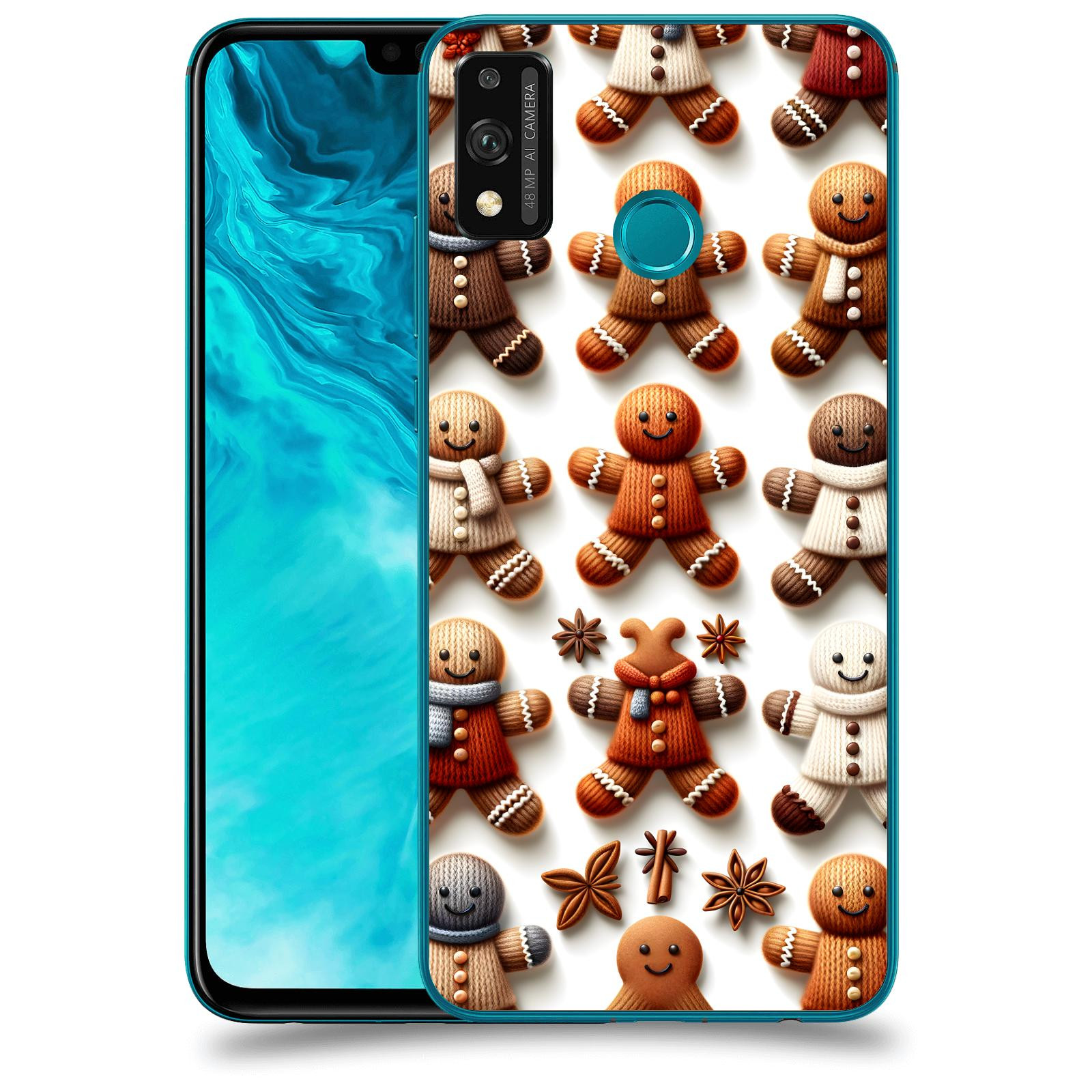 ACOVER Kryt na mobil Honor 9X Lite - Perníčky 2