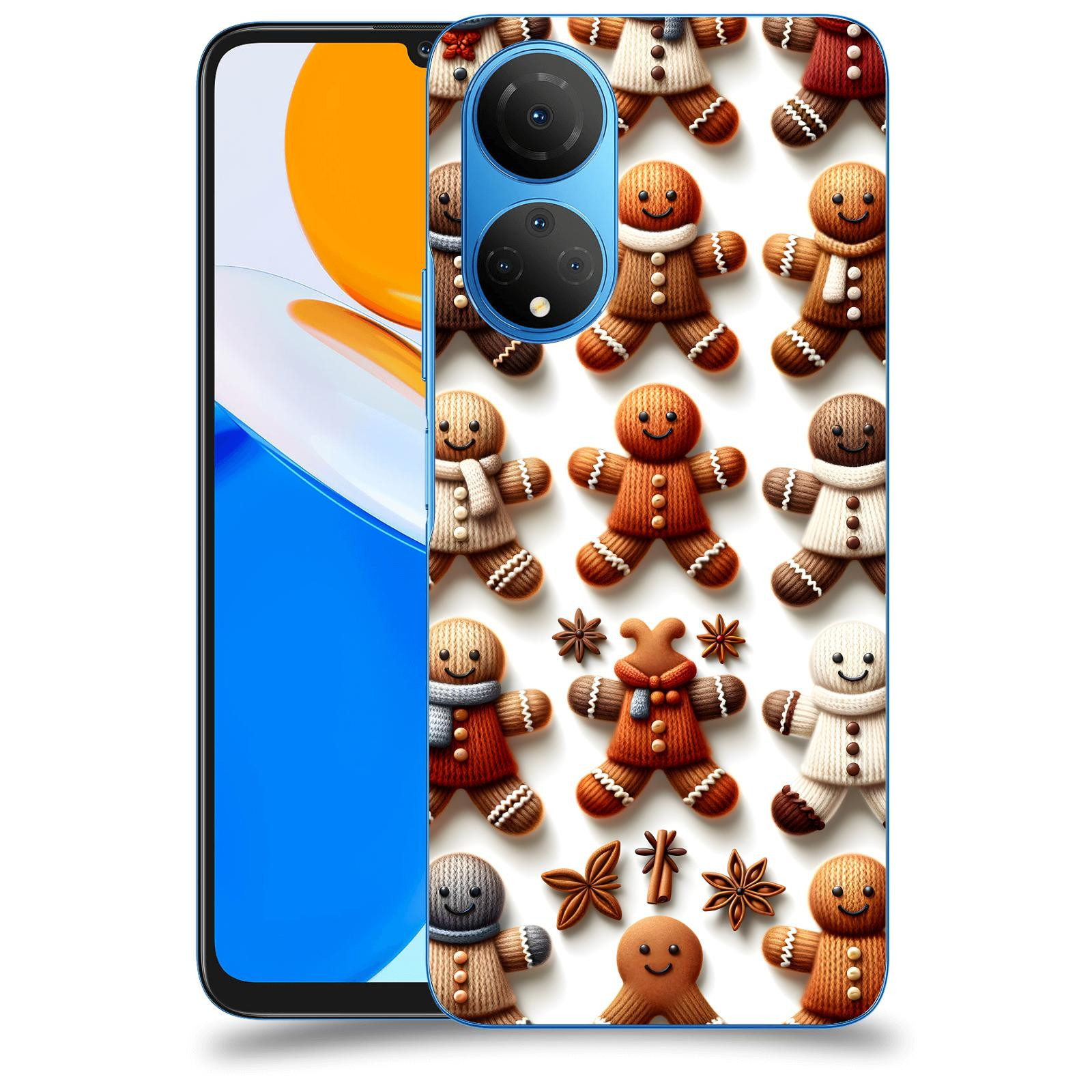 ACOVER Kryt na mobil Honor X7 - Perníčky 2