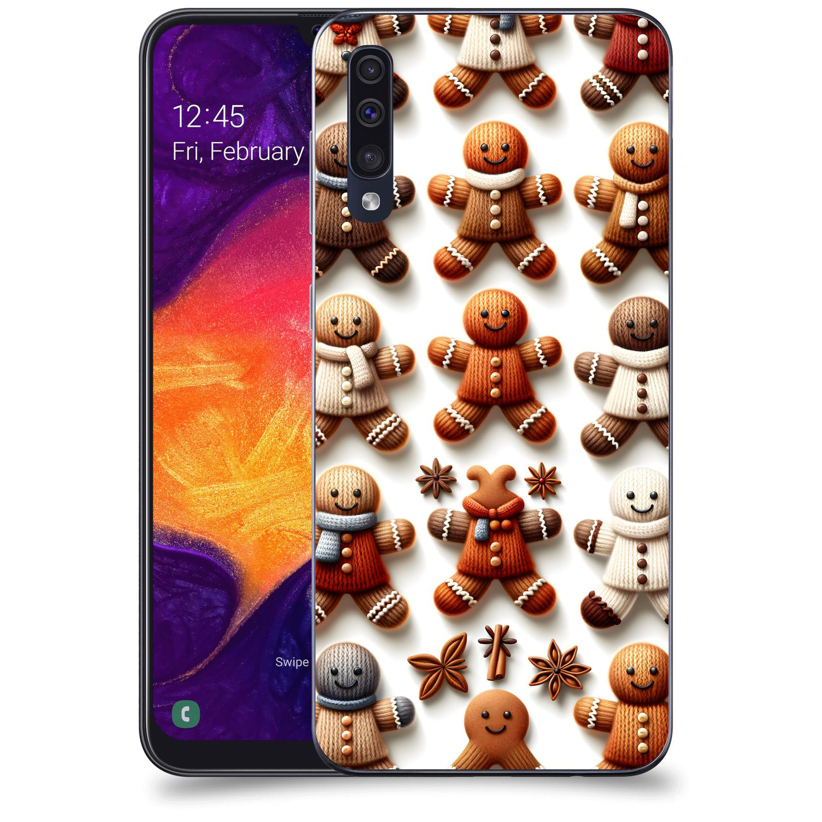 ACOVER Kryt na mobil Samsung Galaxy A50 A505F - Perníčky 2