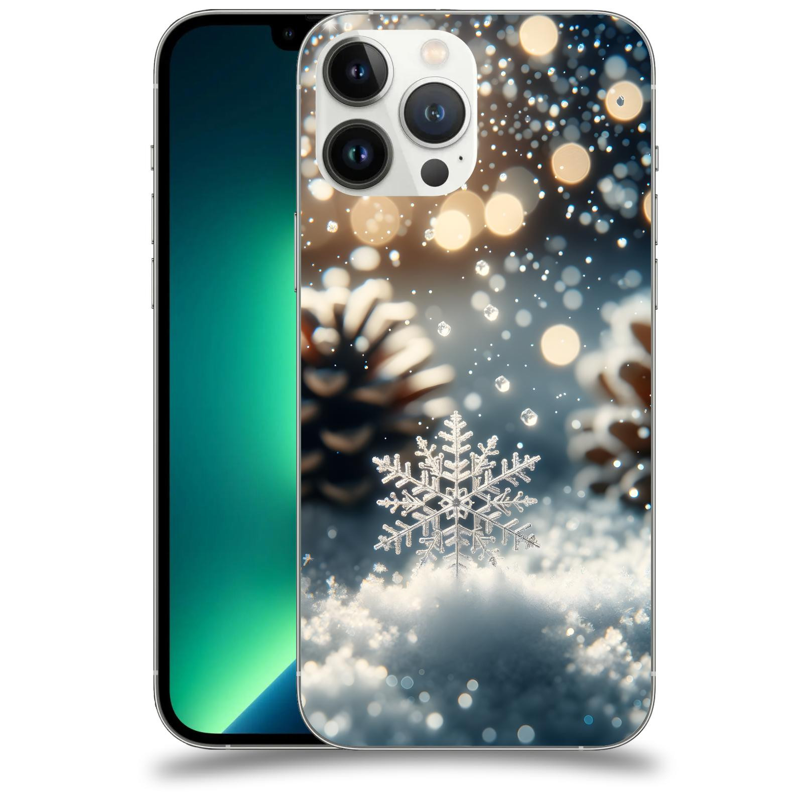 ACOVER Kryt na mobil Apple iPhone 13 Pro Max - Vločka