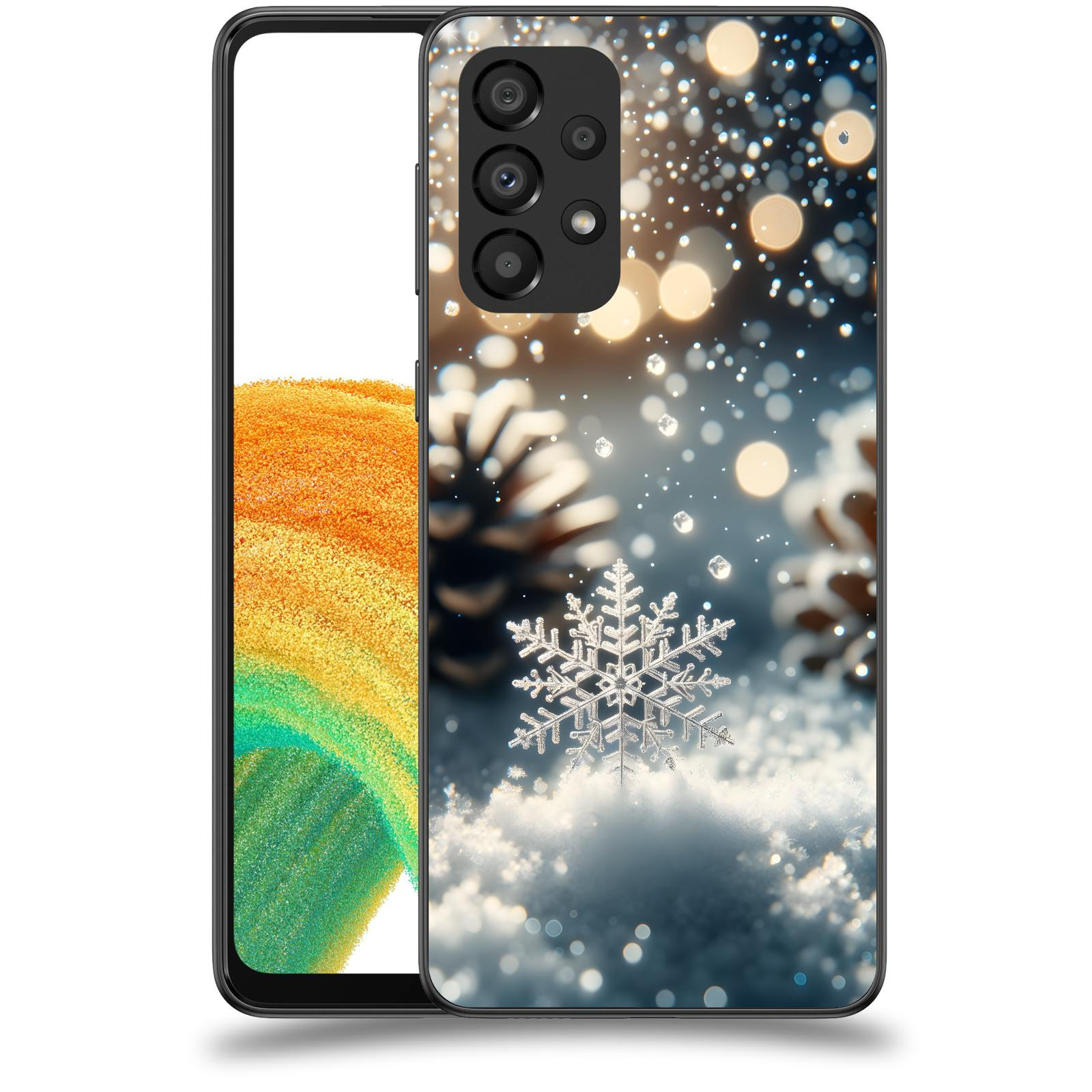 ACOVER Kryt na mobil Samsung Galaxy A33 5G A336 - Vločka