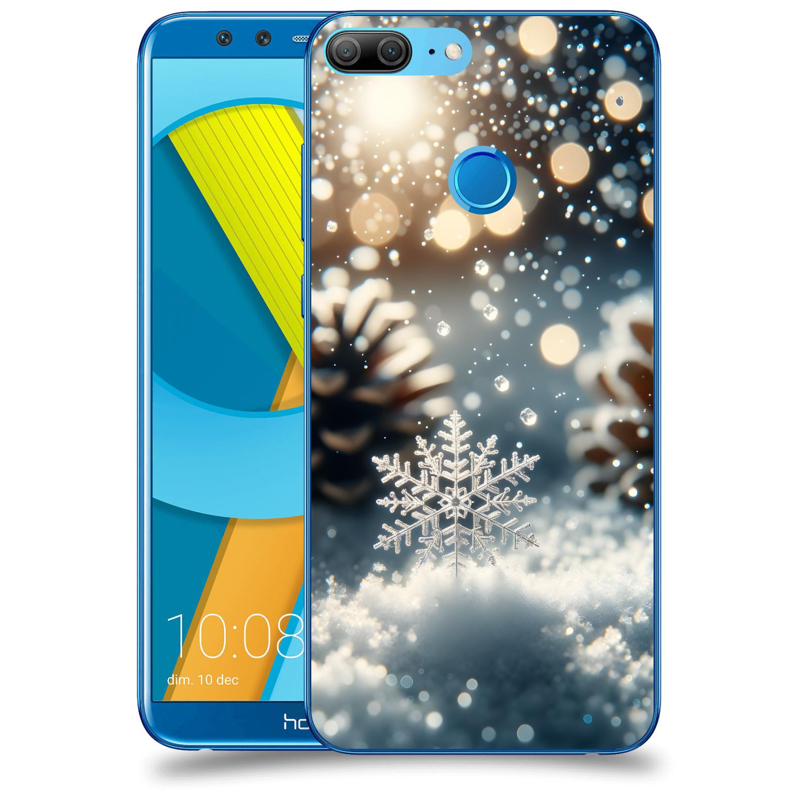 ACOVER Kryt na mobil Honor 9 Lite - Vločka