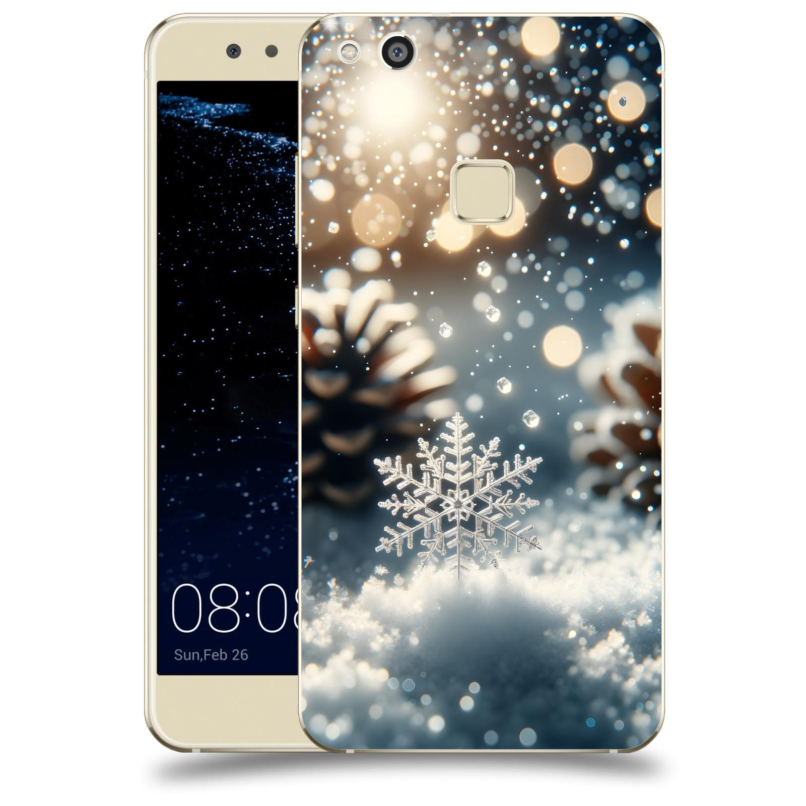 ACOVER Kryt na mobil Huawei P10 Lite - Vločka