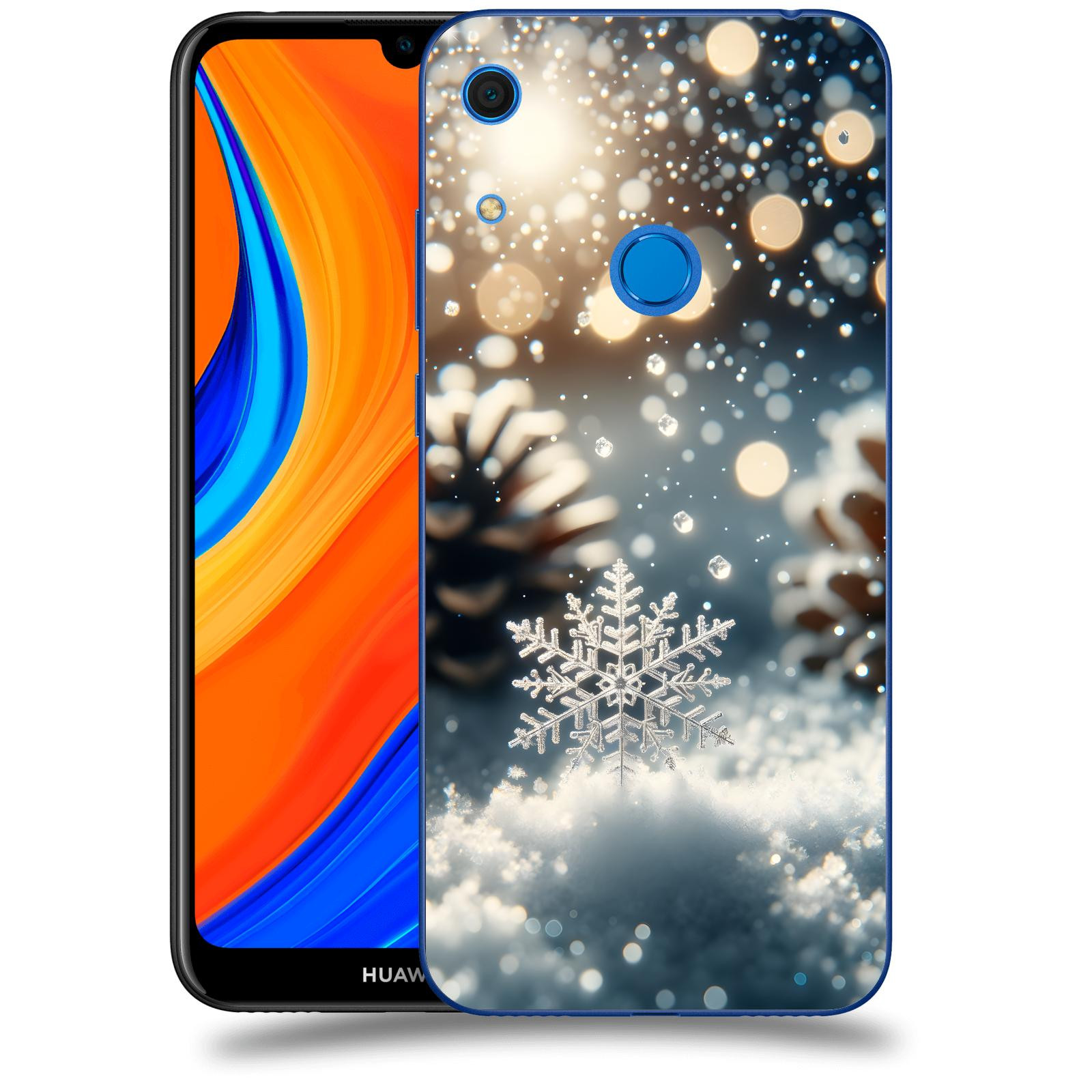 ACOVER Kryt na mobil Huawei Y6S - Vločka