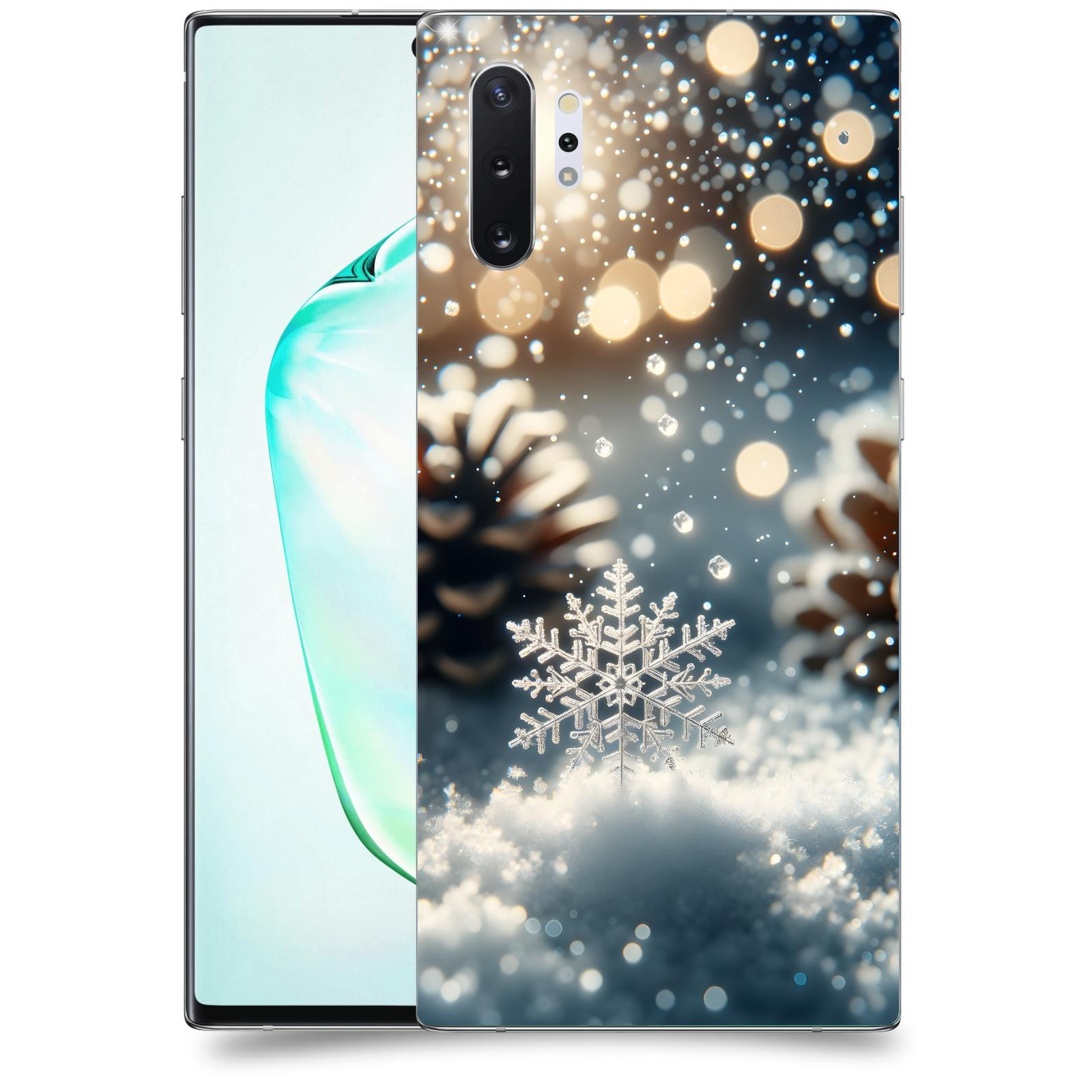 ACOVER Kryt na mobil Samsung Galaxy Note 10+ N975F - Vločka