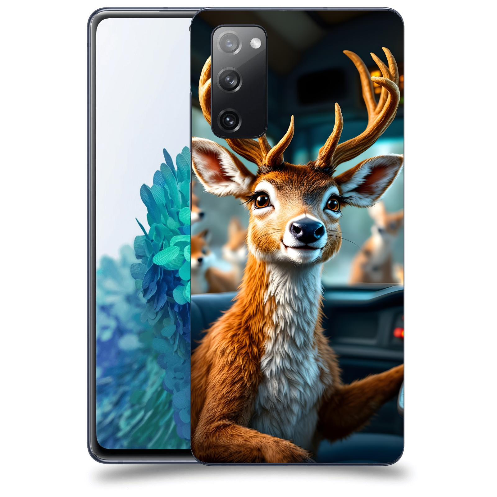ACOVER Kryt na mobil Samsung Galaxy S20 FE - Jelen
