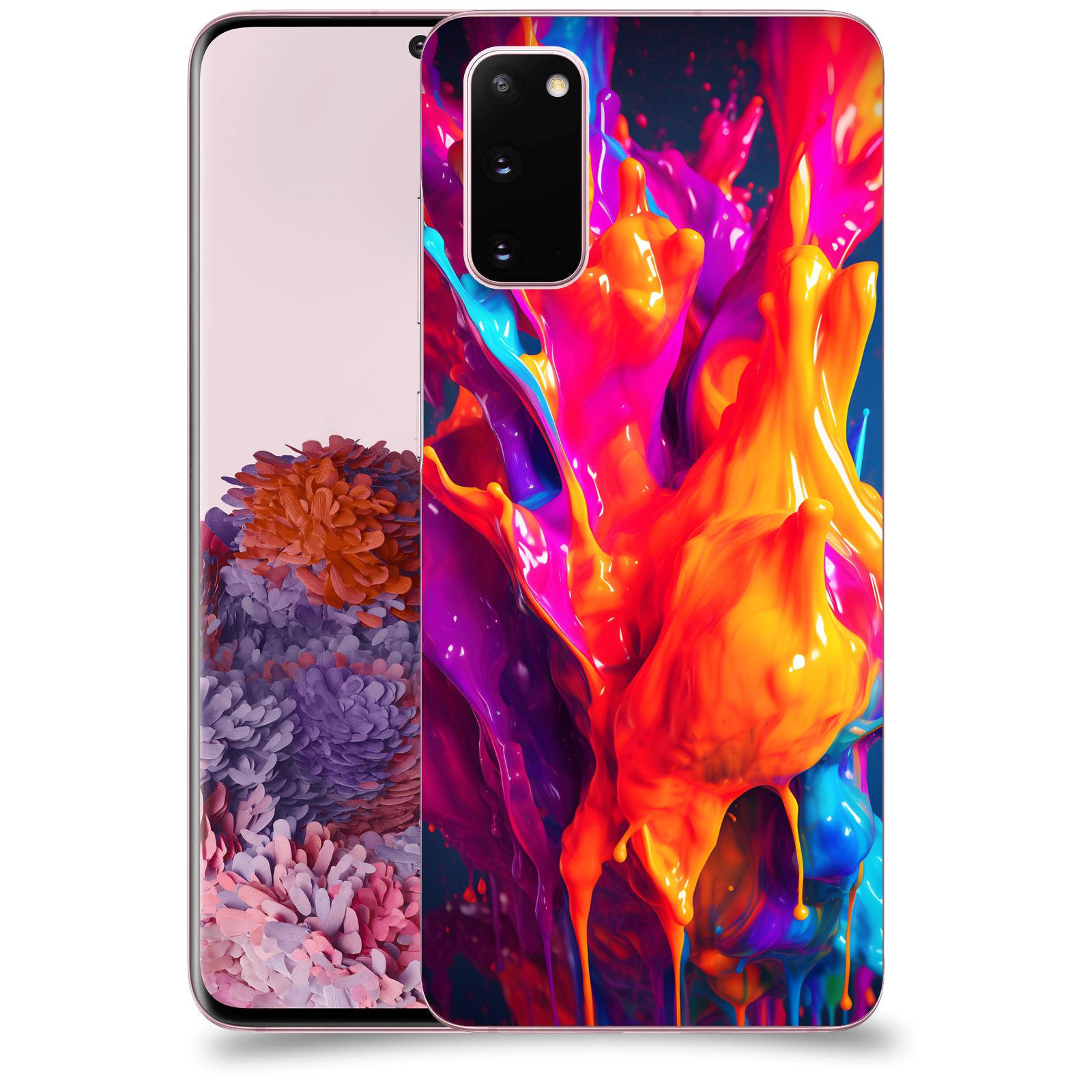 ACOVER Kryt na mobil Samsung Galaxy S20 G980F - Beautiful Liquid I
